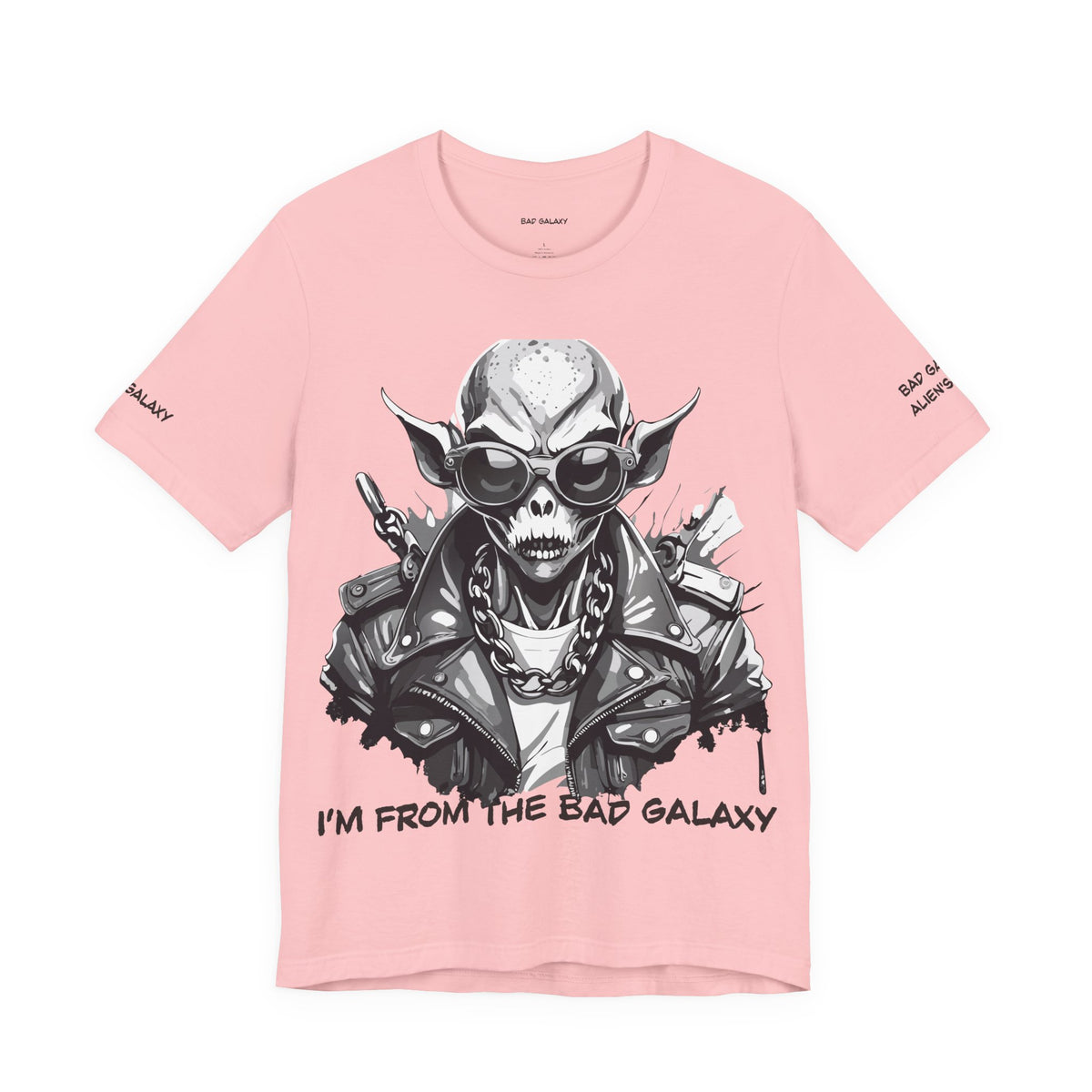 Alien Graphic Unisex Cotton Bella+Canvas Tee with Art Design b60