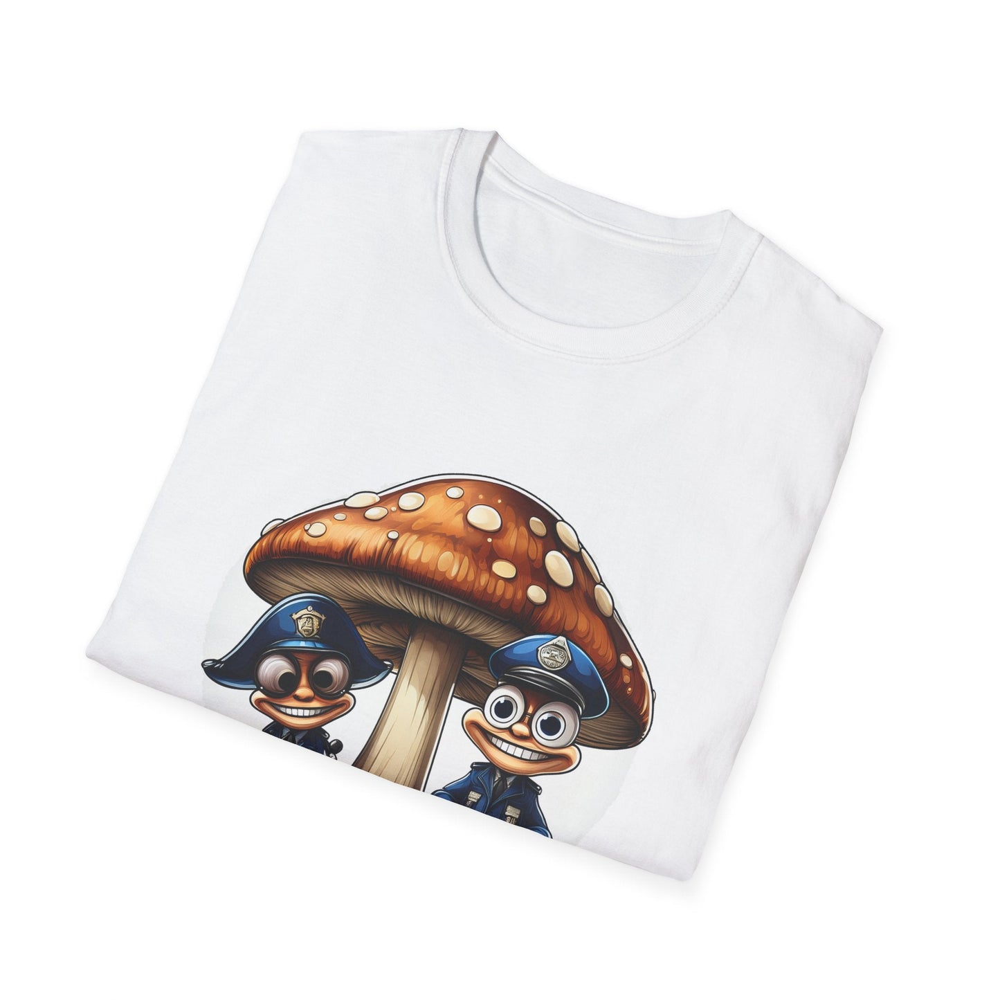 Mashroom Tee Shirt Unisex Funny Mashroom Design Shirt With Fungus Gildan Softstyle 64000