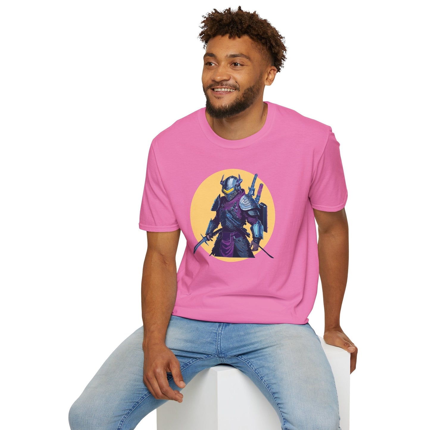 Samurai Shirt Unisex T Shirt Softstyle Gildan 64000 Cotton Tee Breathable Comfortable