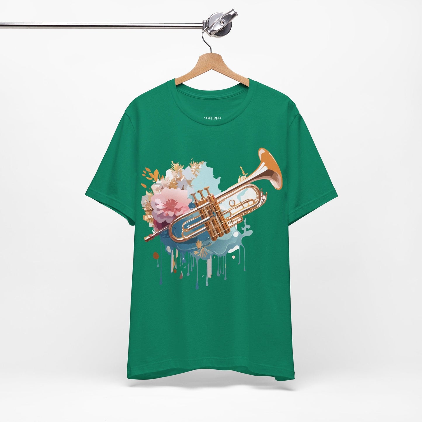 Unisex Graphic T Shirt Adelpha Music Tee Vintage Inspired Art Design Short Sleeve