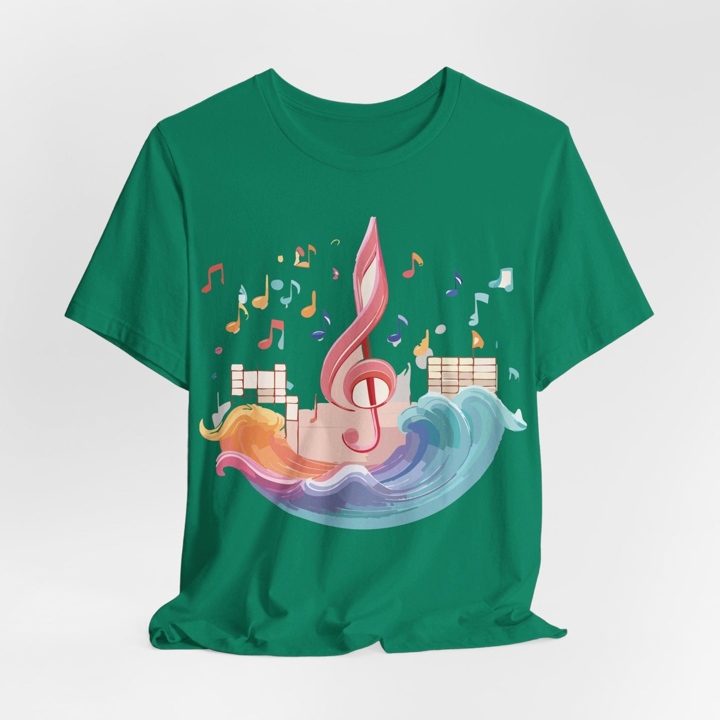Adelpha Music Graphic T Shirt Unisex Short Sleeve Tee Vintage Inspired Art Design Premium
