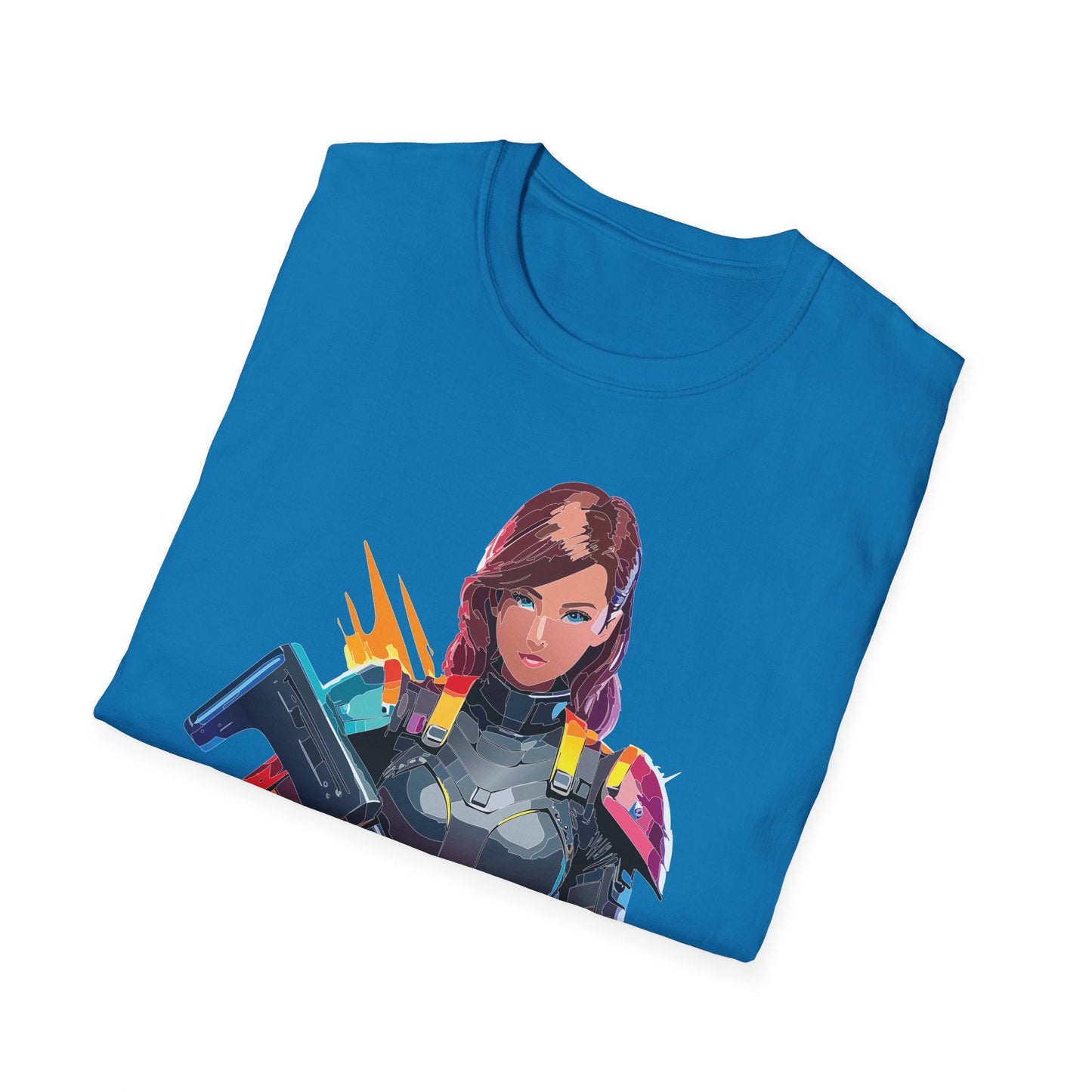 Robocop T Shirt Unisex Gildan Softstyle 64000 100 Percent Ring Spun Cotton Tee Casual Wear