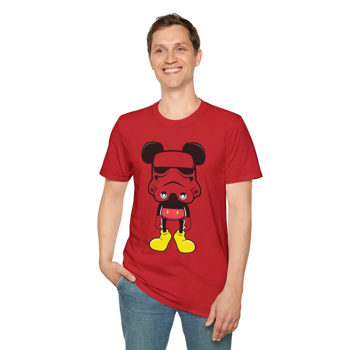 Cartoon T Shirt Animation Tee Funny Unisex Gildan Softstyle 64000 100 Percent Ring Spun Cotton