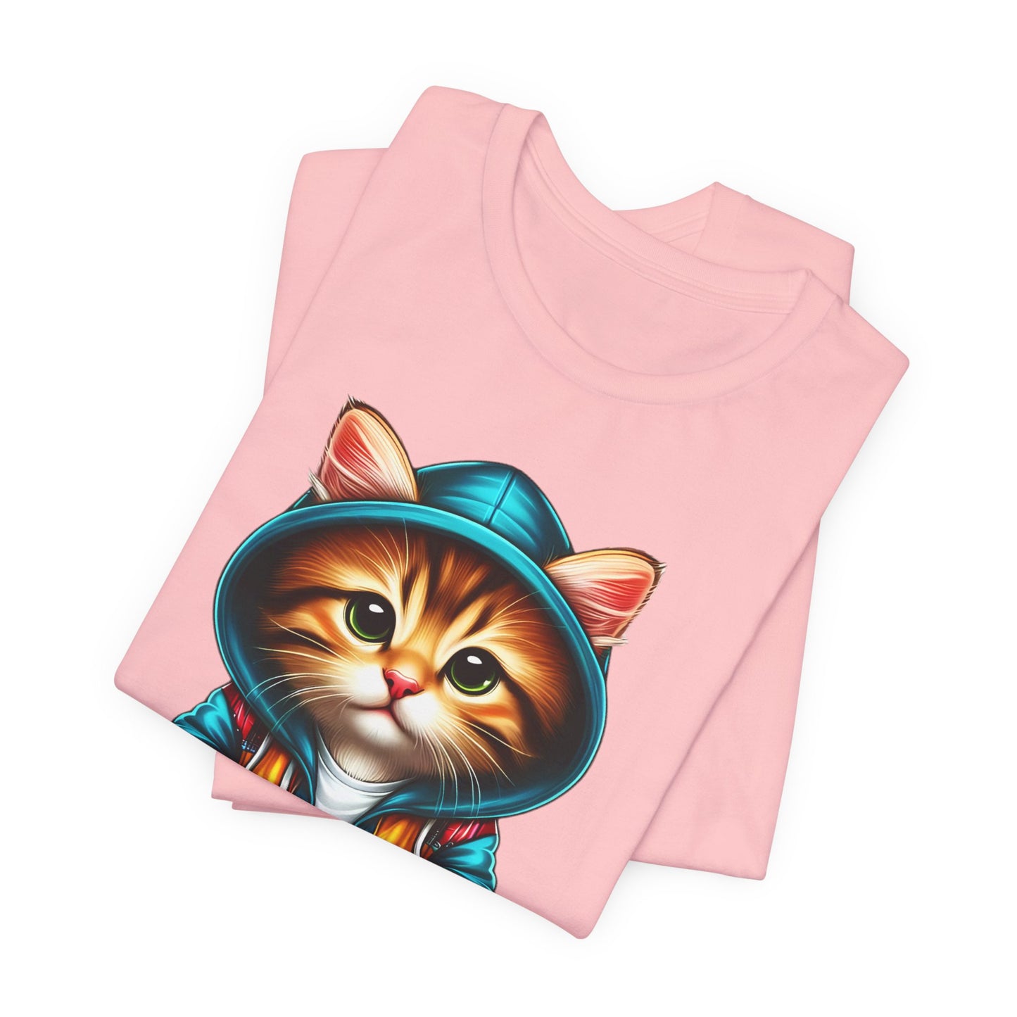 Mina Cool Cat Tee Shirt, Funny Cat T-Shirt, Pet Shirt, Animal Tees, Funny Animal T-Shirt, Graphic Tee