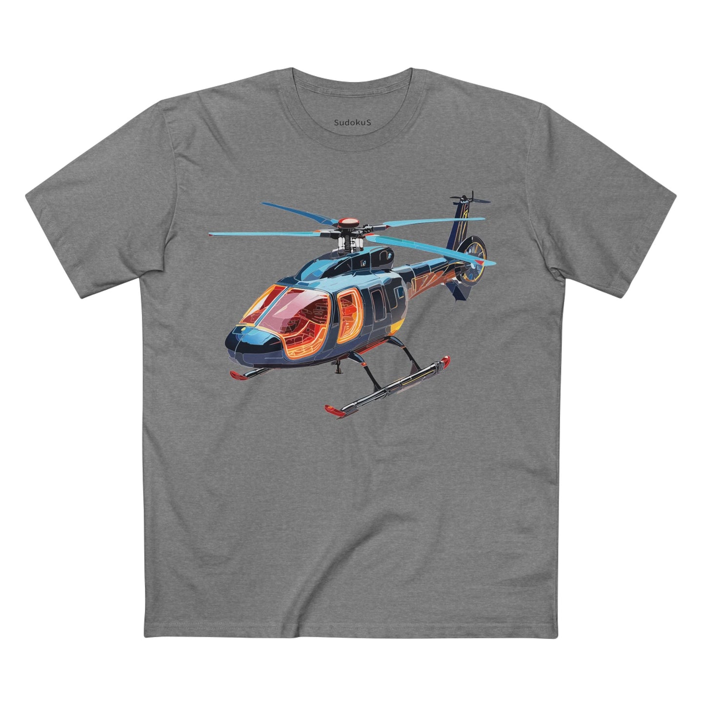 Chopper Graphic Unisex 100 Cotton Staple Tee 12