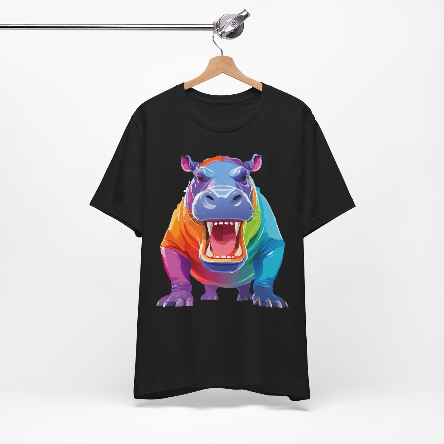Unisex Animal Tee Shirt With Art Design Wild Animals Graphic Tee For Men Women All Sizes