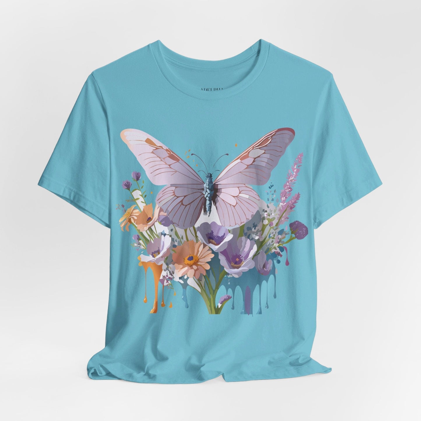 Butterfly Graphic Tee Unisex Adelpha Vintage Inspired Jersey