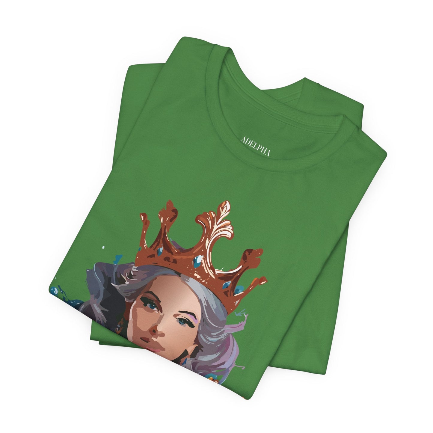 Queen Graphic Tee By Adelpha Art Design Unisex Short Sleeve Vintage Inspired Shirt