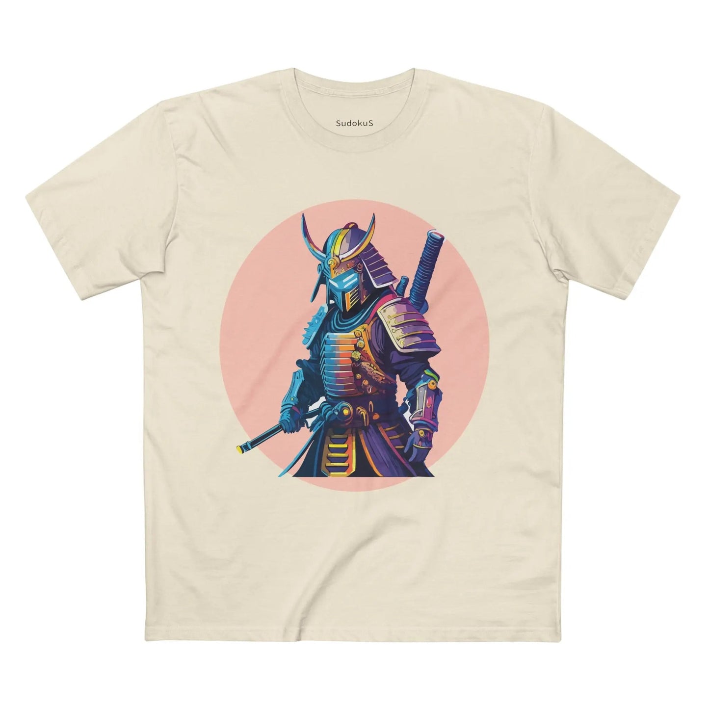 Samurai Graphic Unisex 100 Cotton Staple Tee 16