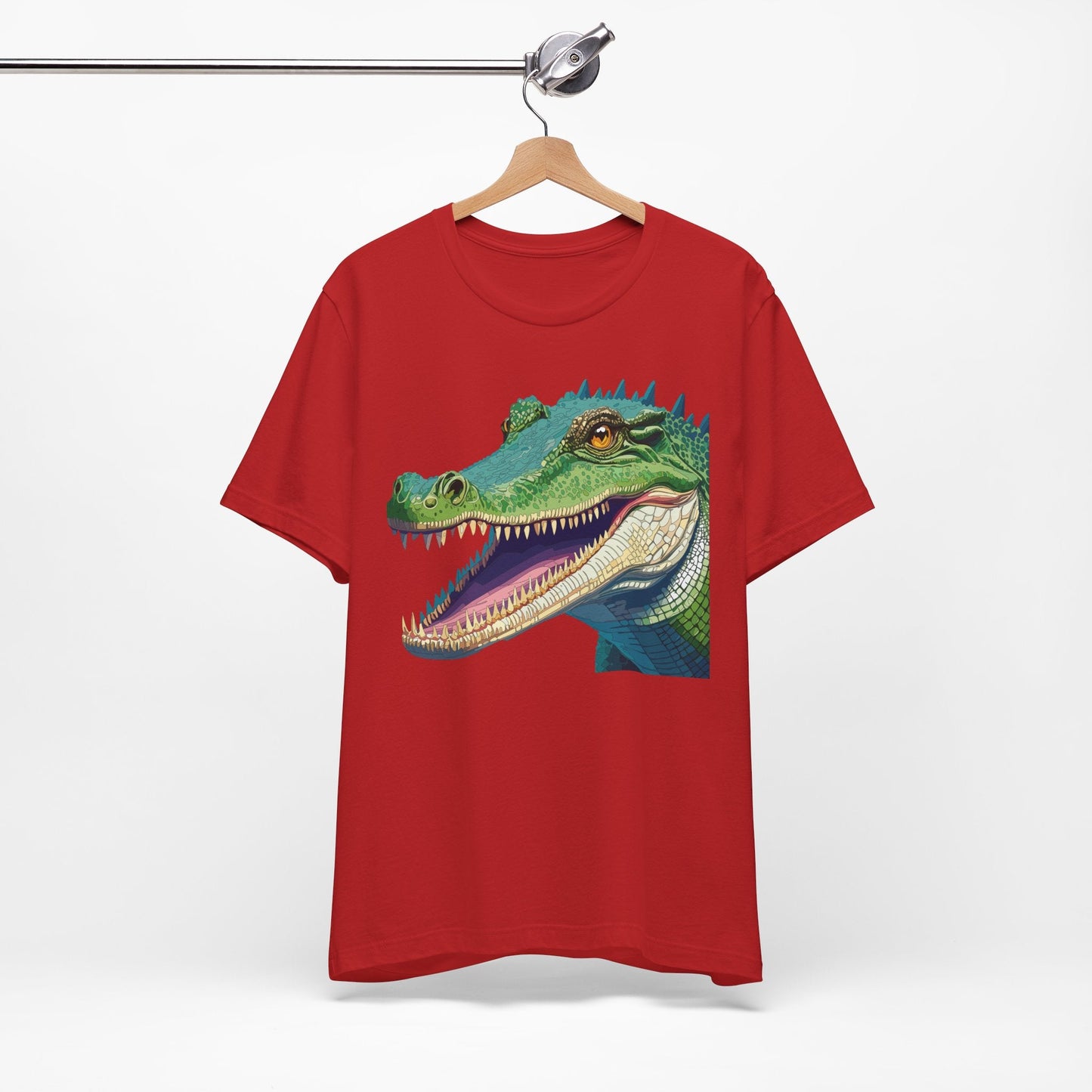 Unisex Animal Tee Shirt With Animals Art Design Wild Animals Jersey Short Sleeve