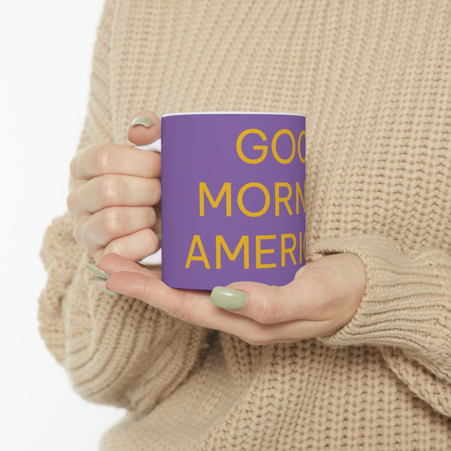 Coffee & Tea Mug with Good Morning America Signature