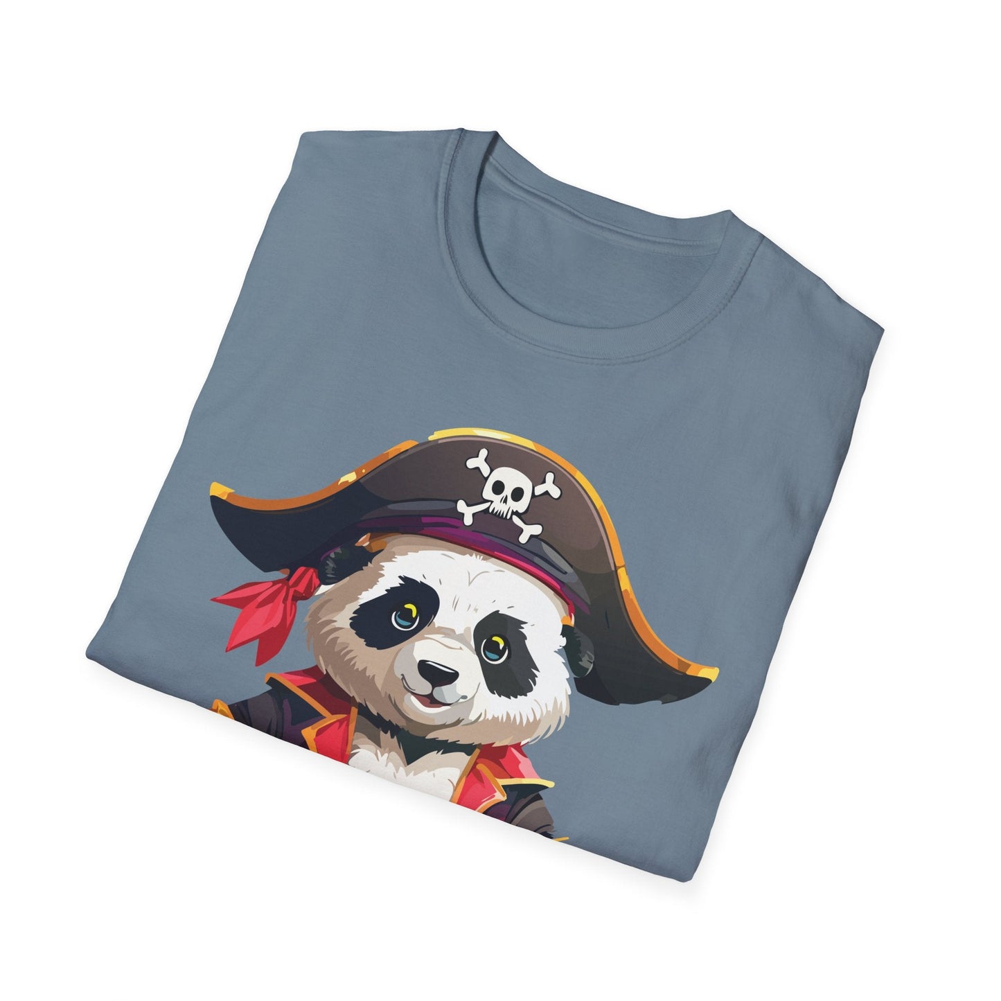 Panda Shirt Unisex Panda Tee Softstyle 64000 Gildan 100 Percent Cotton Animal Tee