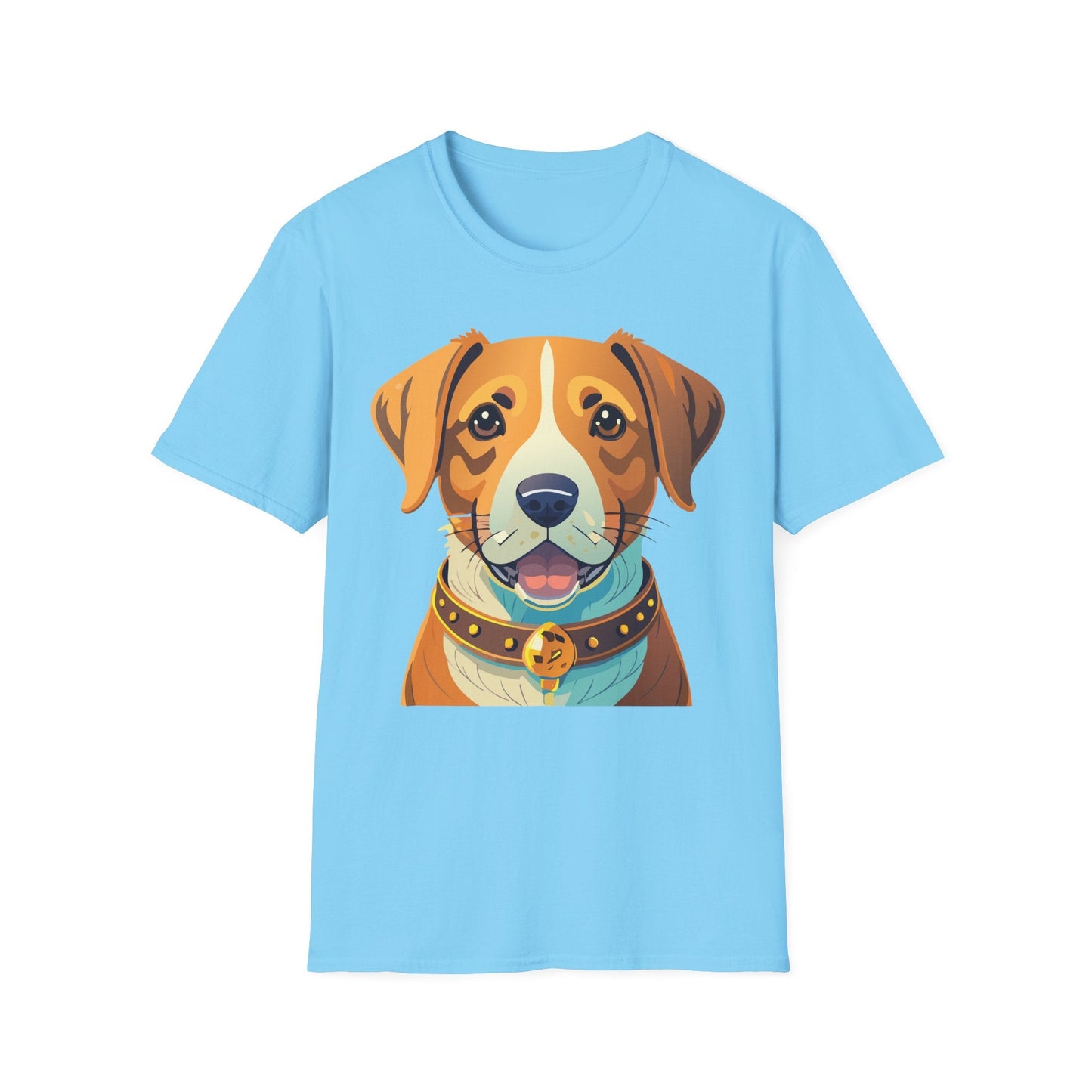 Dog Shirt Unisex Animal Tee Gildan Softstyle 64000 Cotton Tee