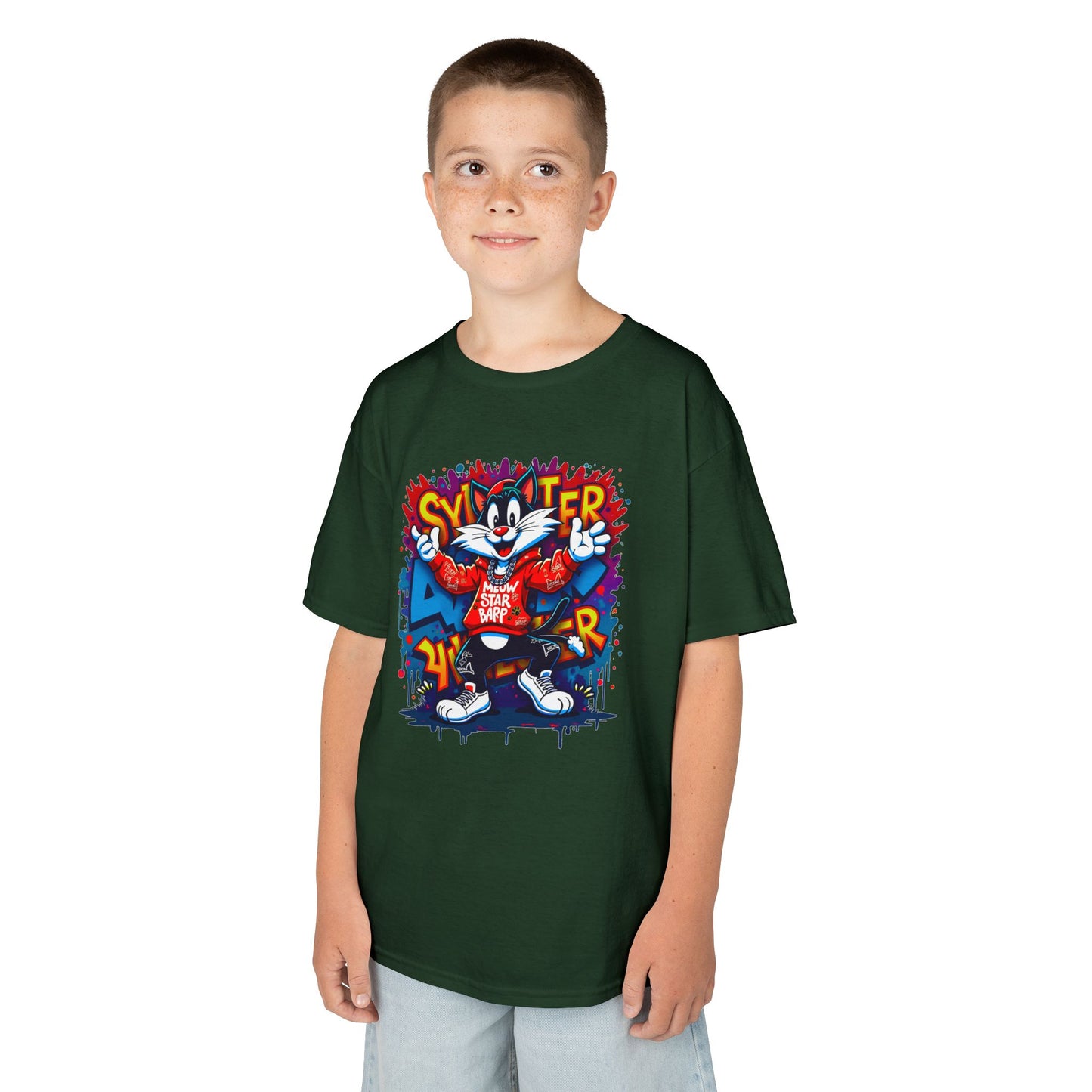 Kids Cartoon T Shirt, Animation Shirt 12