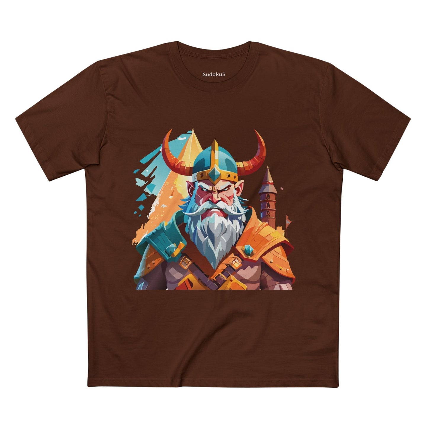 Viking Graphic Unisex 100 Cotton Staple Tee 12