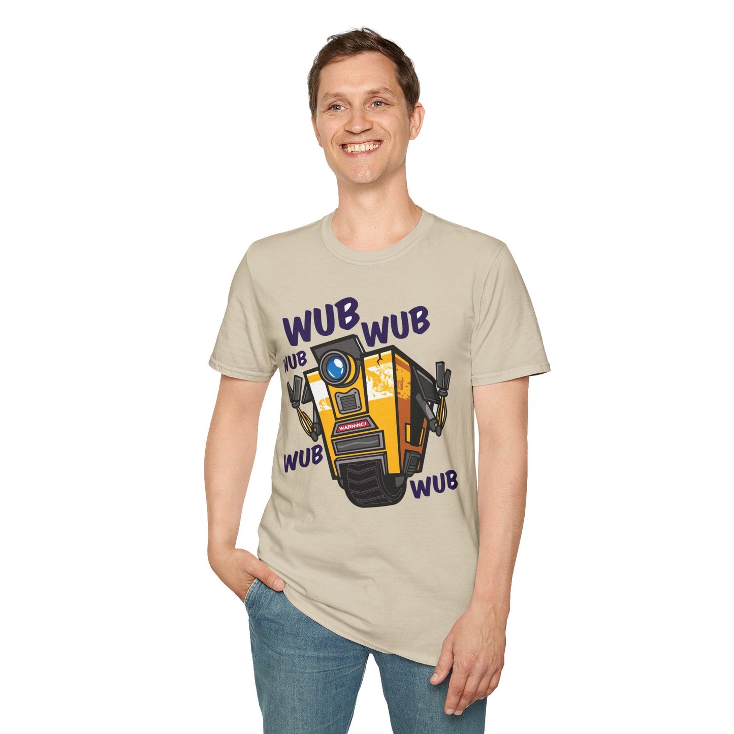 Cartoon T Shirt Animation Tee Funny Unisex Gildan Softstyle 64000 Ring Spun Cotton