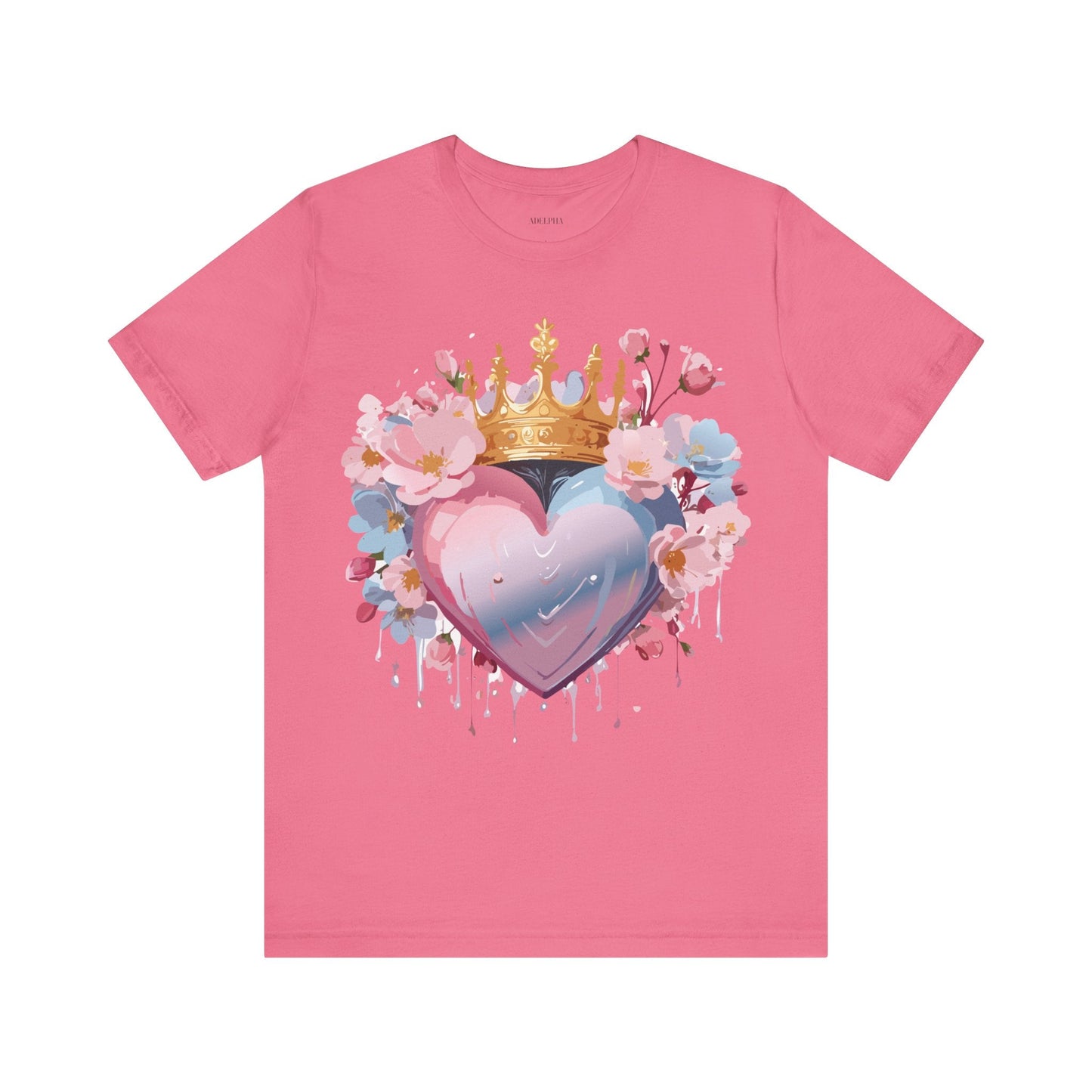 Valentine Graphic Tee Unisex Jersey Short Sleeve Adelpha Vintage Inspired Artwork