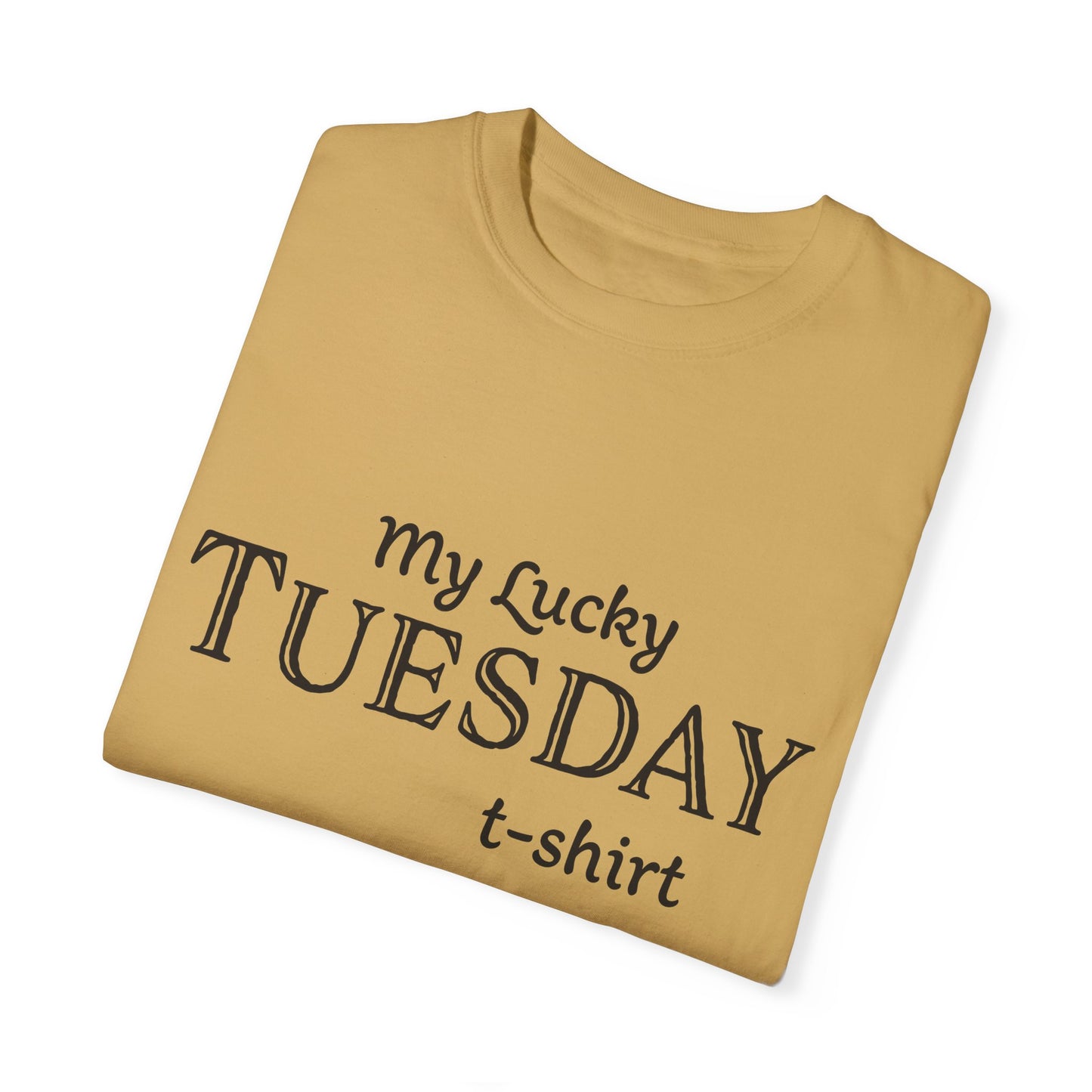 Unisex T-shirt with weekdays design