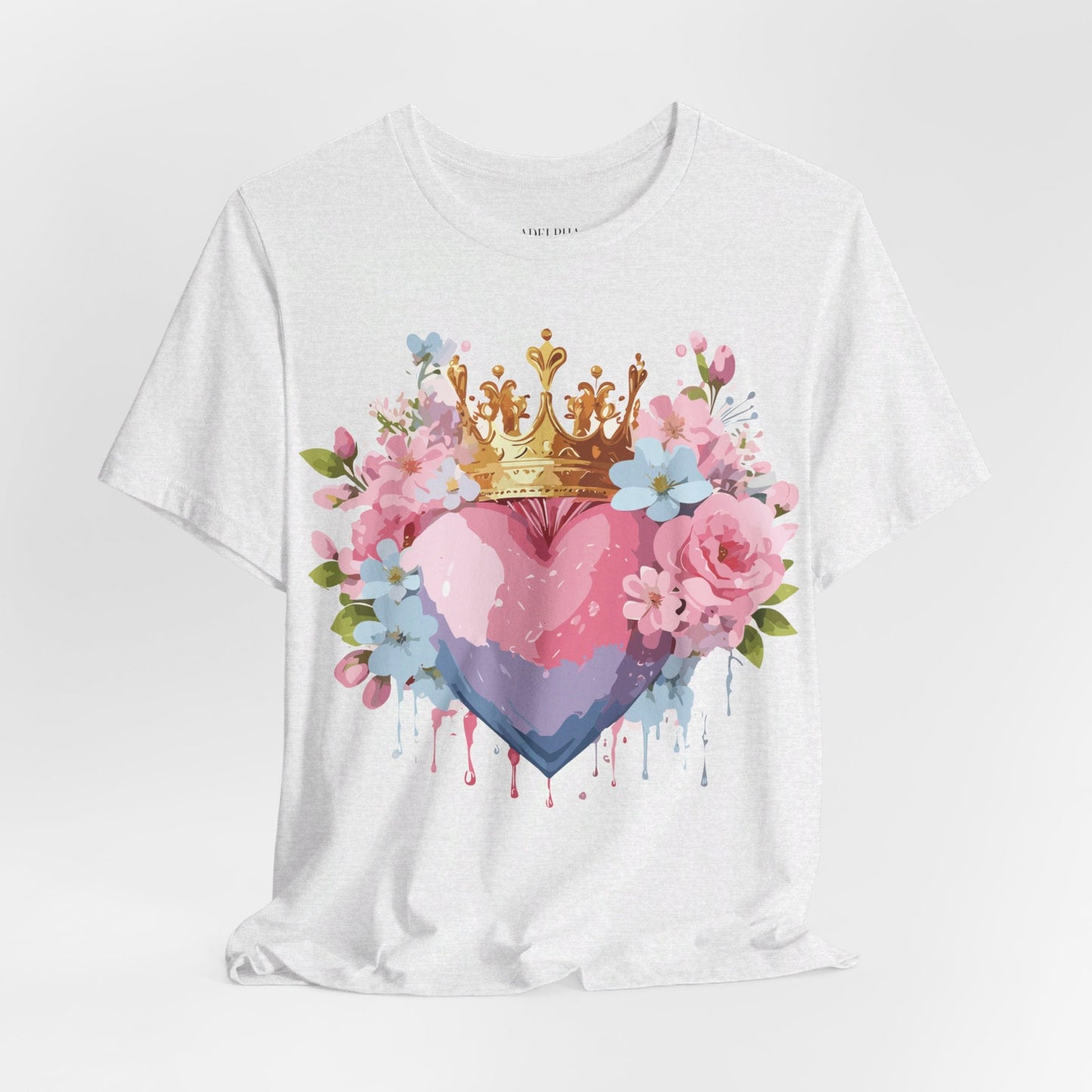 Valentine Graphic Tee Unisex Jersey Short Sleeve Adelpha Vintage Inspired Artwork