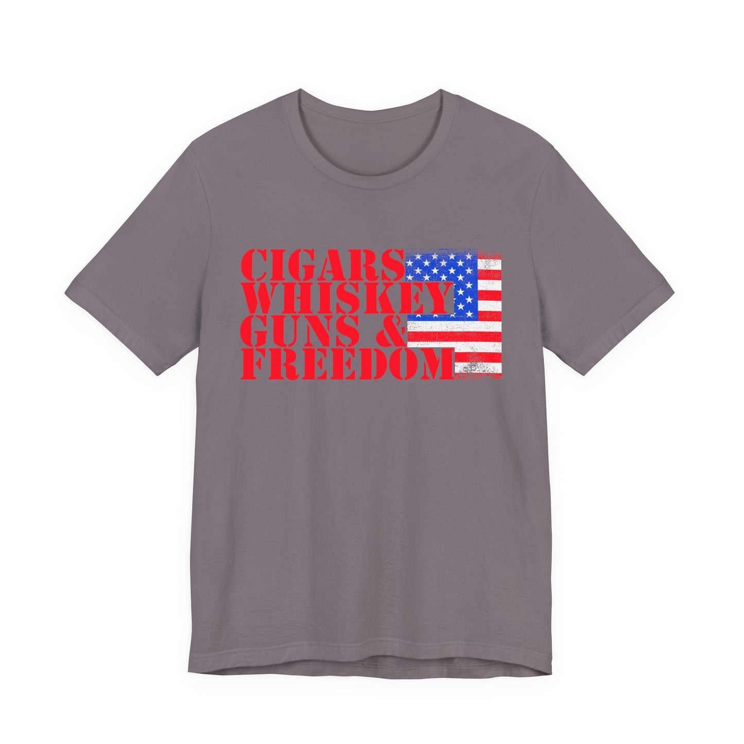 American Flag Graphic Unisex Cotton T-Shirt a2