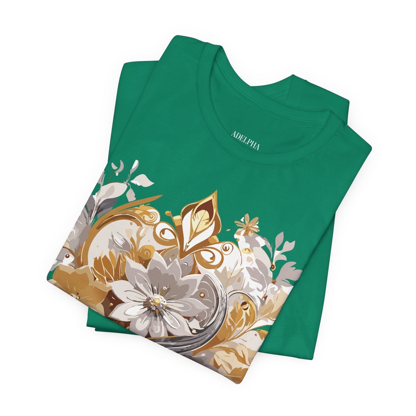 Jewelry Graphic Unisex 100 Cotton Vintage Treasure Art T-Shirt 7