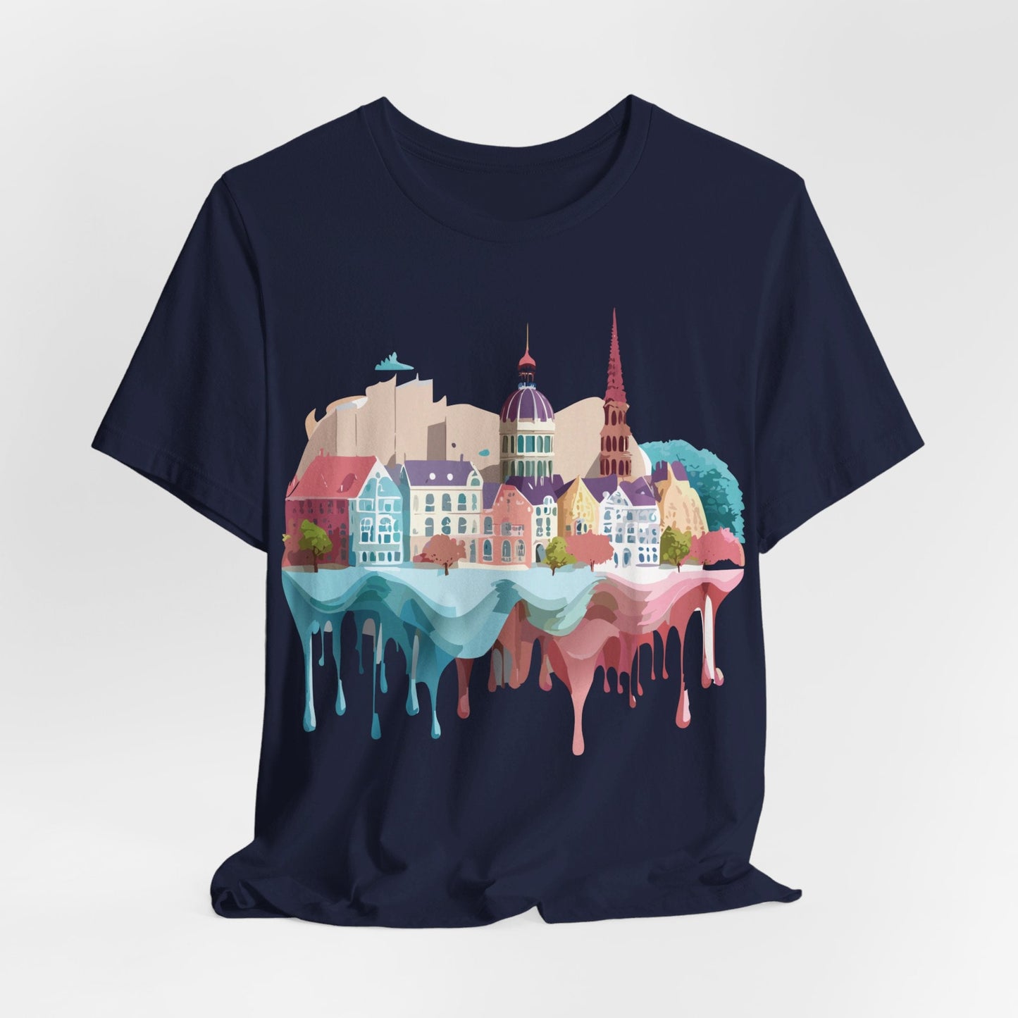 Germany Tourist Shirt Unisex Graphic Tee With Vintage Inspired Adelpha Art Premium Comfort