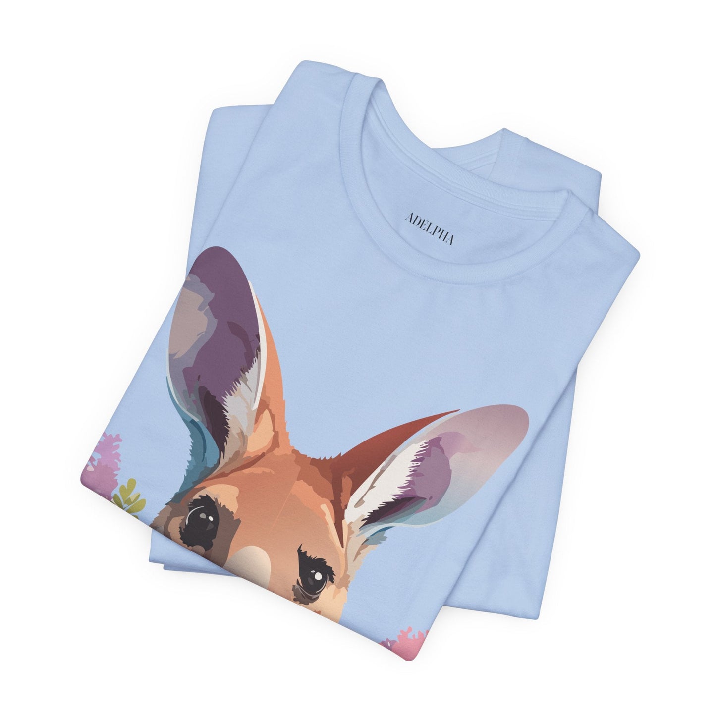 Kangaroo Graphic Unisex 100 Cotton Vintage Animal Artwork Tee 4