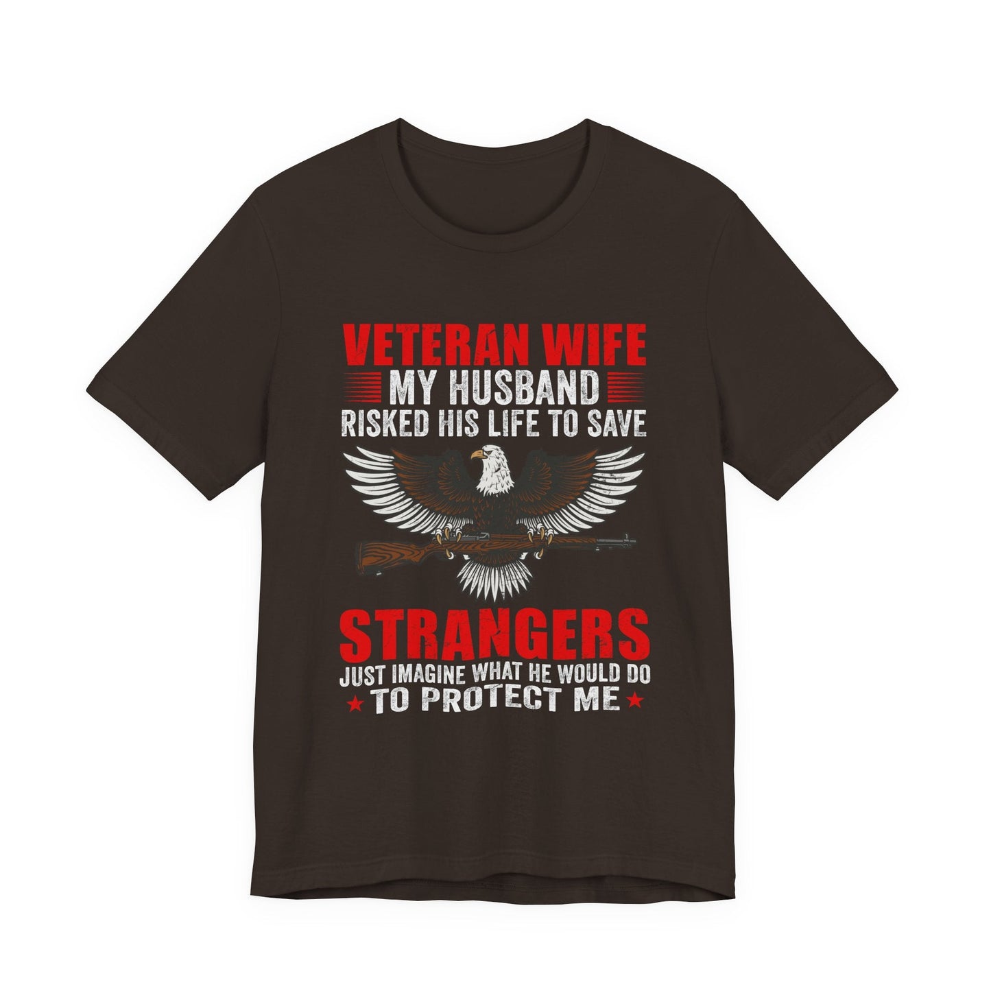 Army Veteran Patriotic Graphic Design Unisex Cotton T-Shirt v40