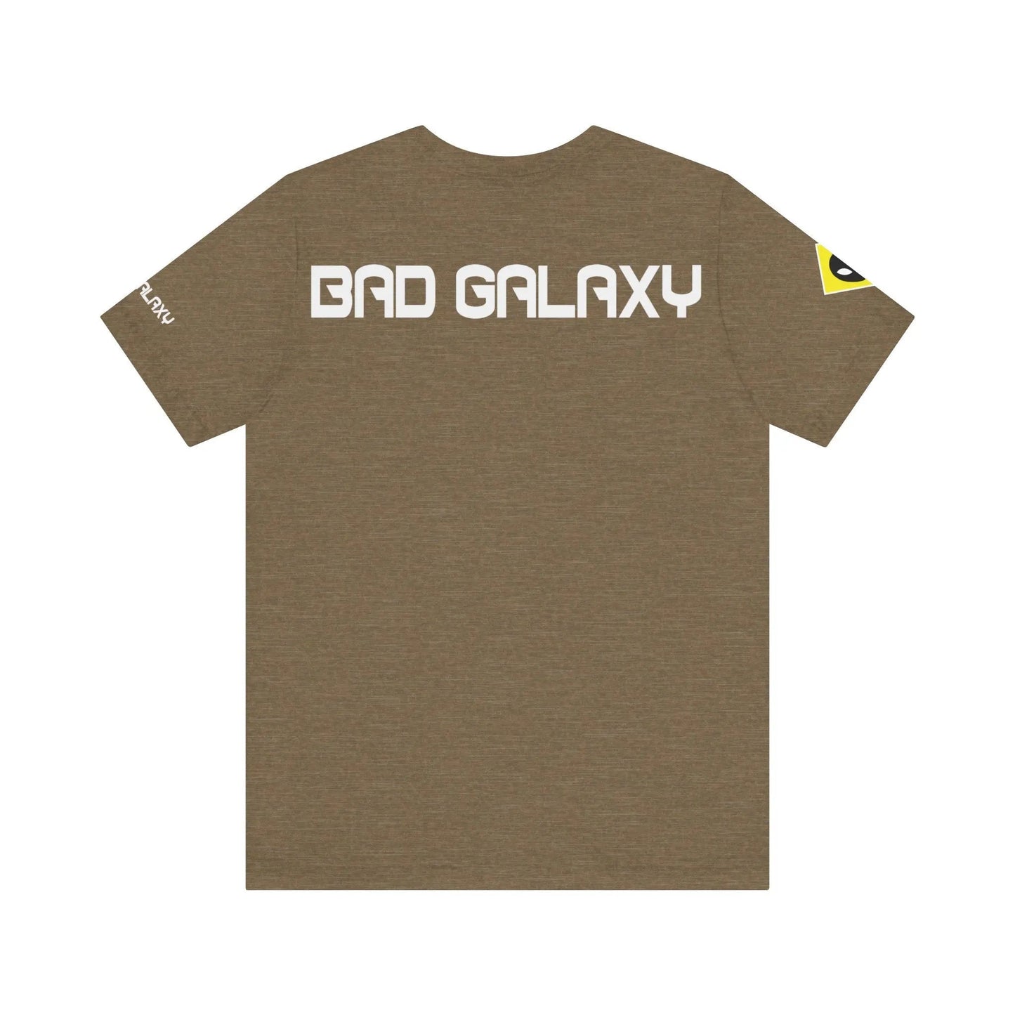 Tee Shirt With Alien From Bad Galaxy Lightweight 100 Percent Cotton Eco Friendly Inks Free Shipping