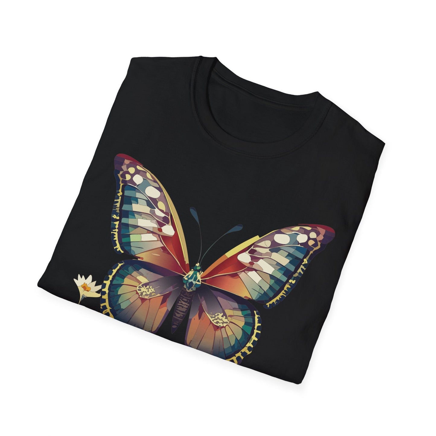Unisex Butterfly Monarch Shirt Softstyle Tee Gildan 64000 Short Sleeve For Everyday Comfort