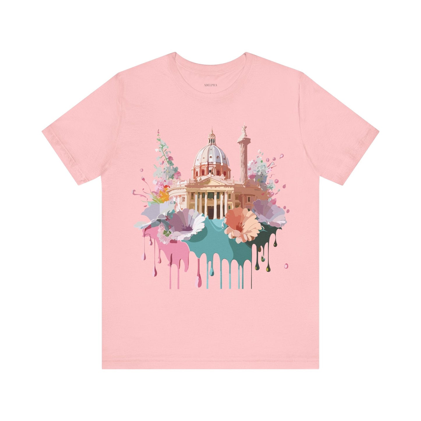 Unisex Rome Graphic Tee Tourist Shirt Adelpha Vintage Artwork Premium Comfort Everyday Wear