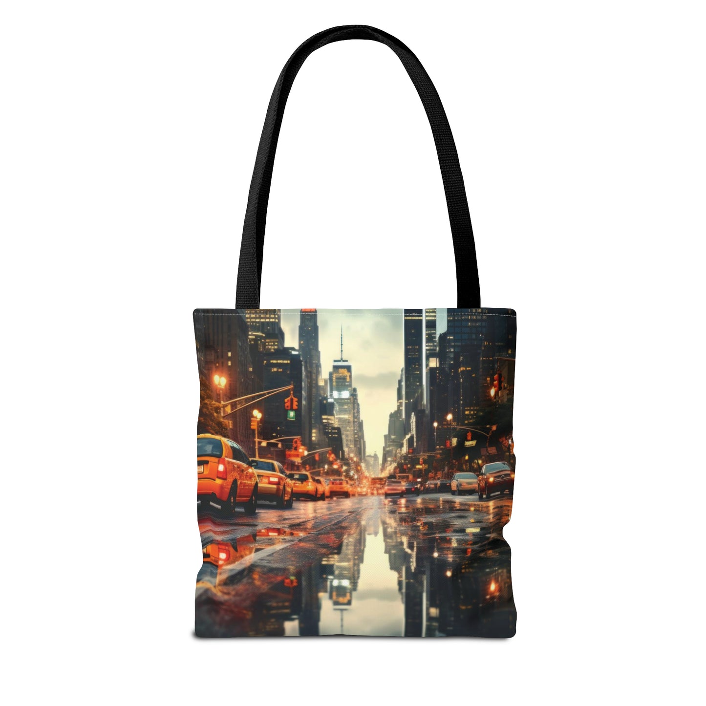 Bolsa de lona con estampado de la ciudad de Nueva York 