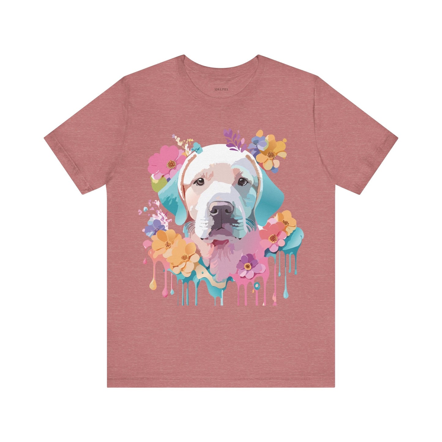 Adelpha Graphic Dog Shirt Unisex Vintage Inspired Artwork Tee For Everyday Wear Premium