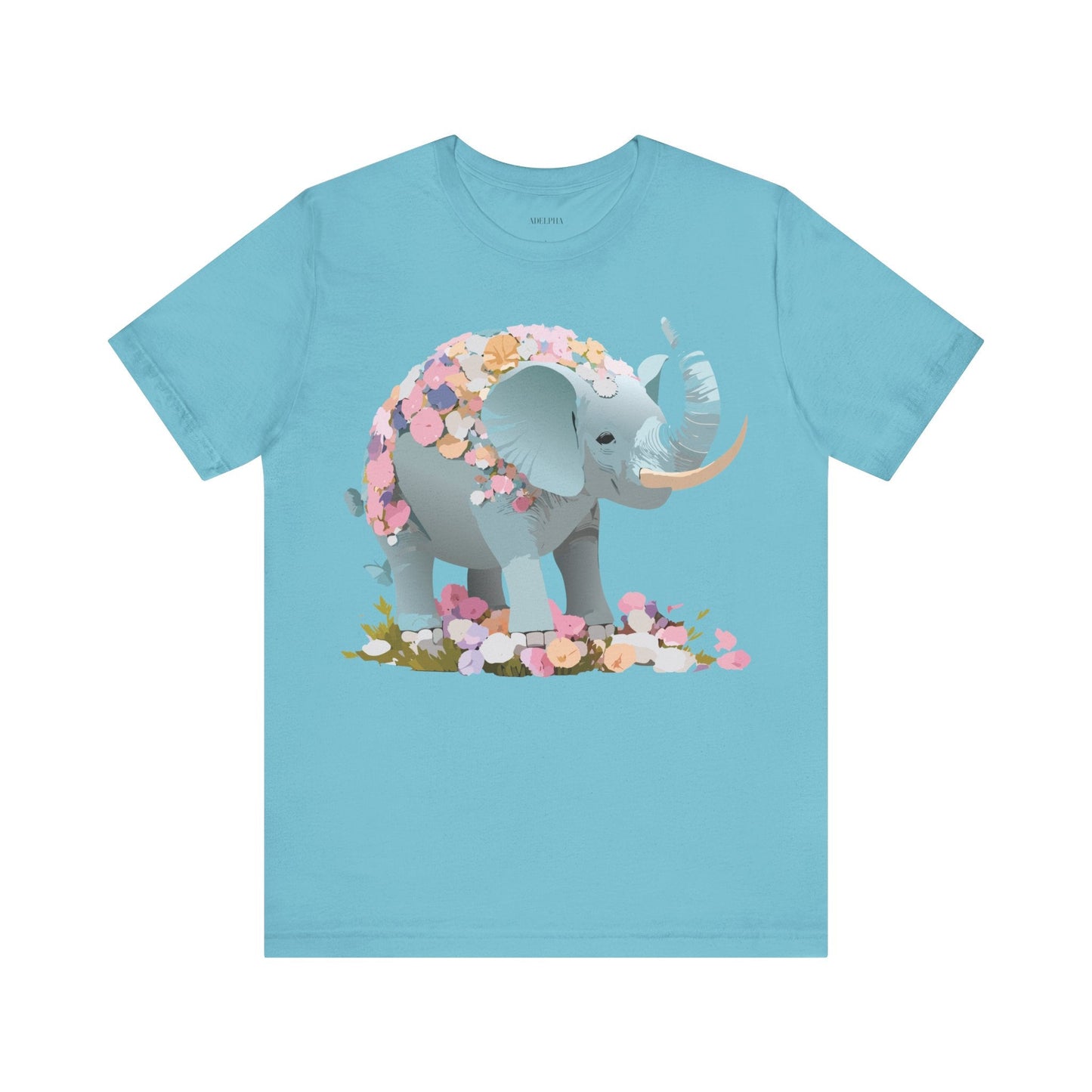 Elephant Graphic T Shirt From Adelpha Unisex Jersey Short Sleeve Vintage Inspired Art Design Tee