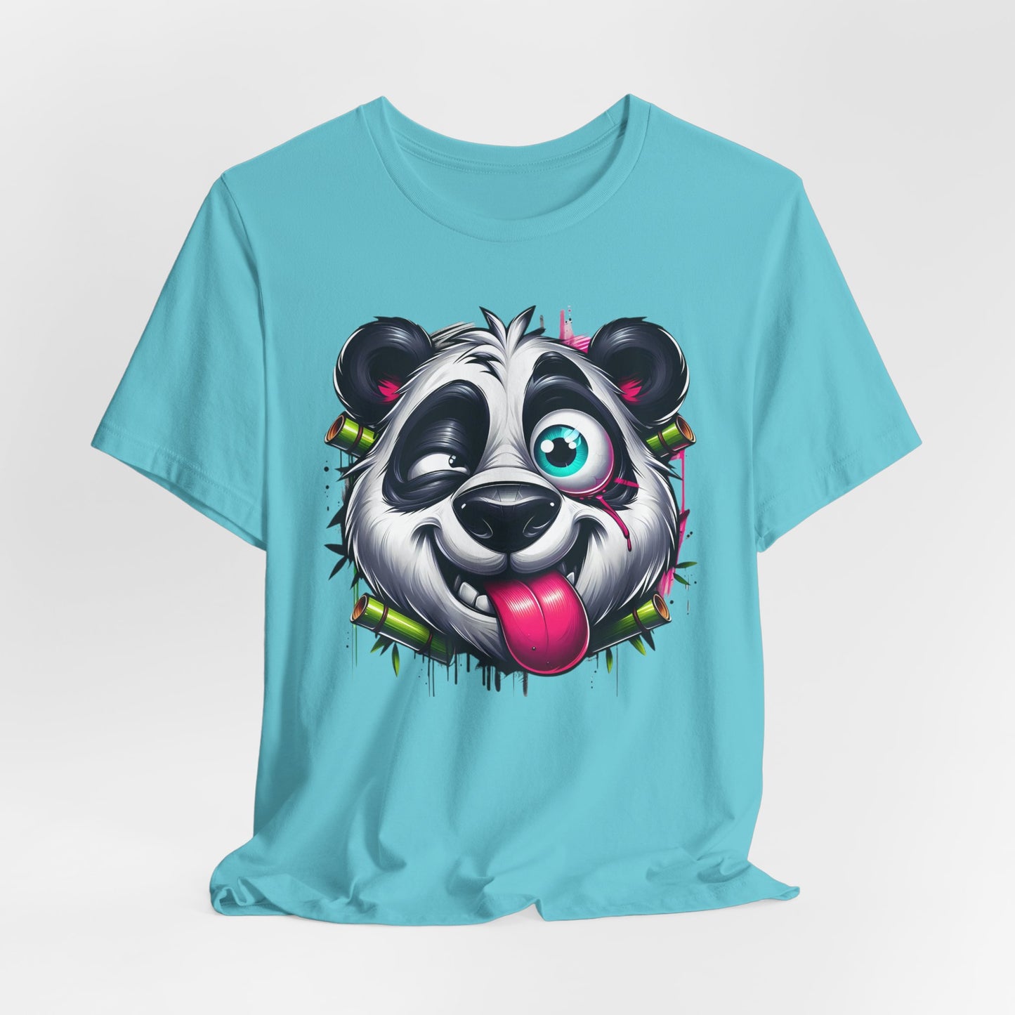 DiDi Panda Shirt, Funny Animal T-Shirt, Cartoon Top, Funny Panda Tee Shirt, Animal Tees, Art Design T-Shirt, Graphic Tee