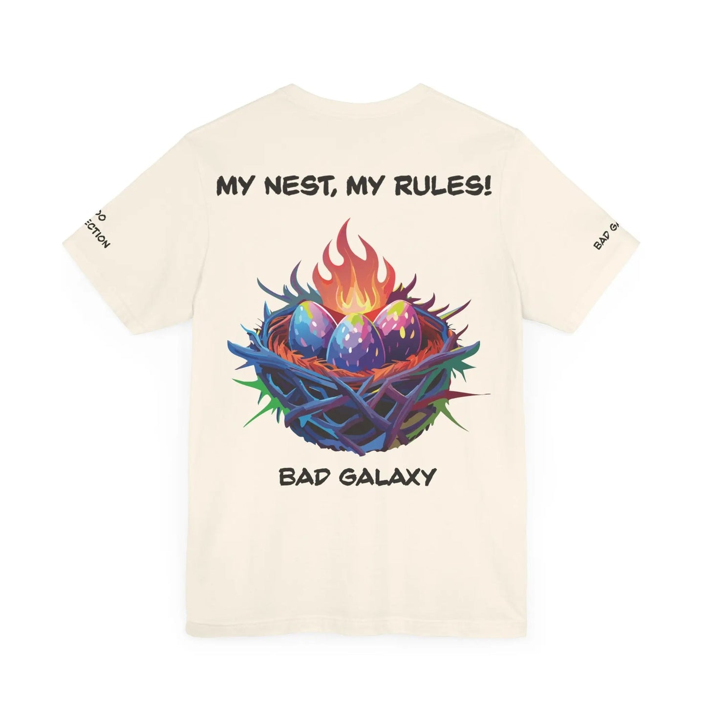 Animal T Shirt by Bad Galaxy 100 Cotton Eco Friendly Inks Made in USA Durable Stitching
