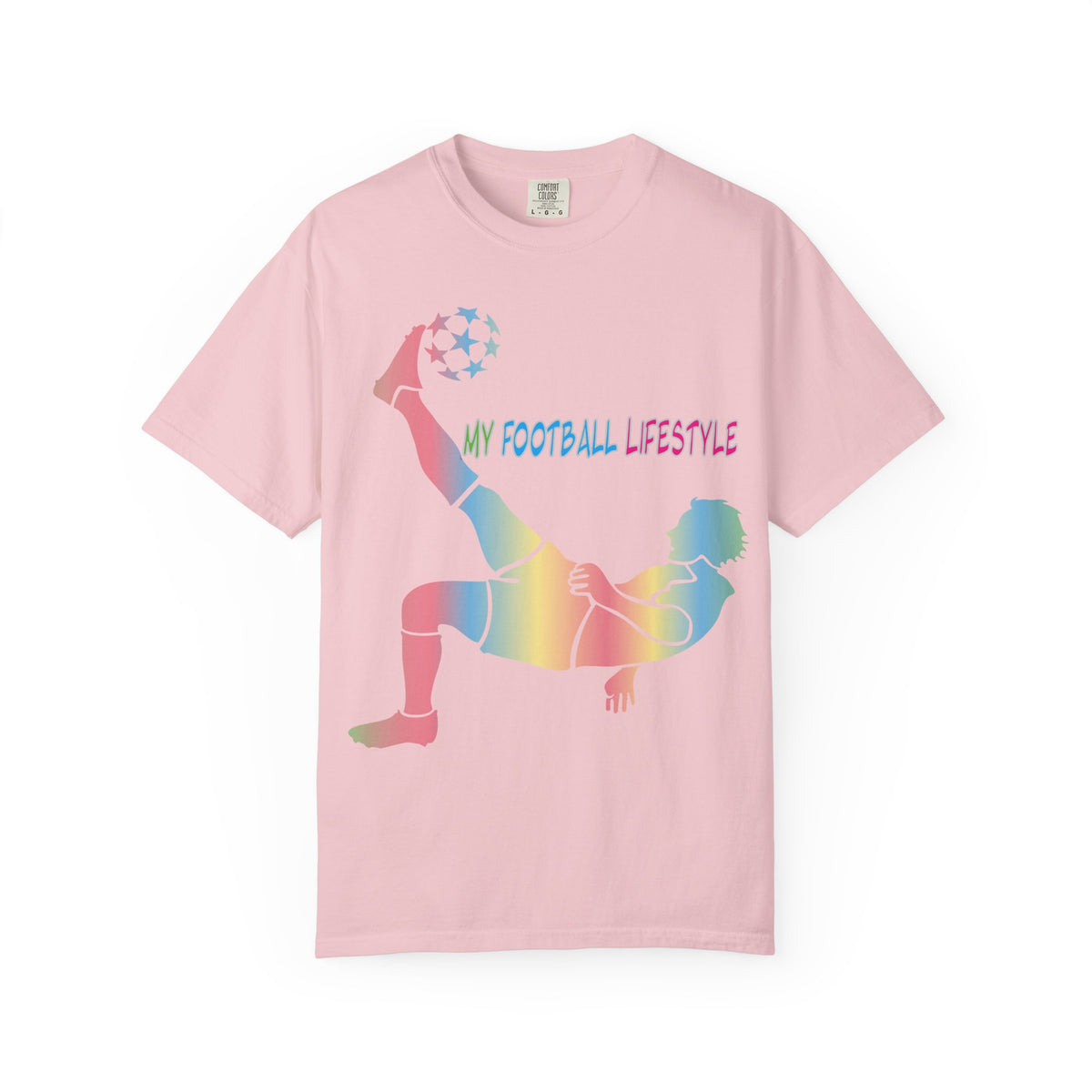 Sports Graphic Unisex T-Shirt Garment Dyed Cotton Relaxed Fit Comfort Colors 12