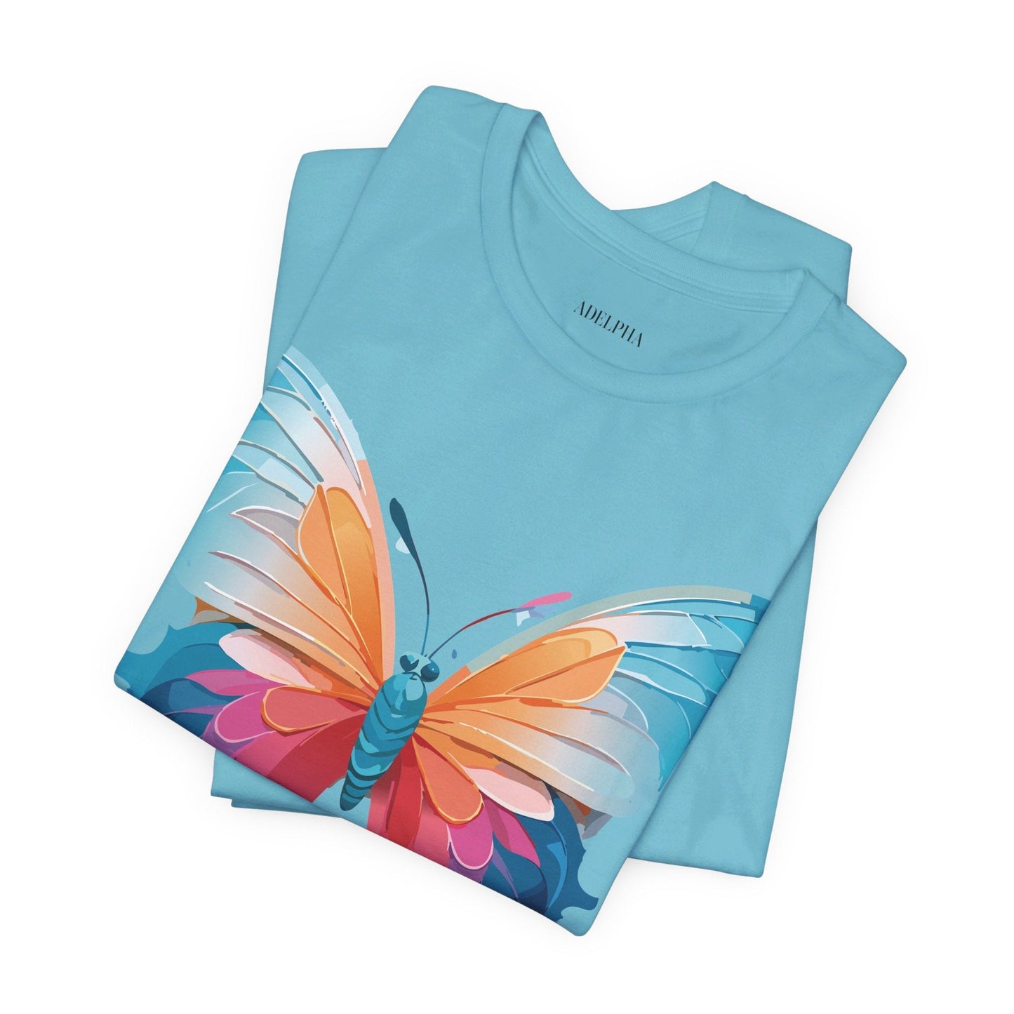Butterfly Graphic T Shirt Unisex Adelpha Art Design Vintage Inspired Shirt