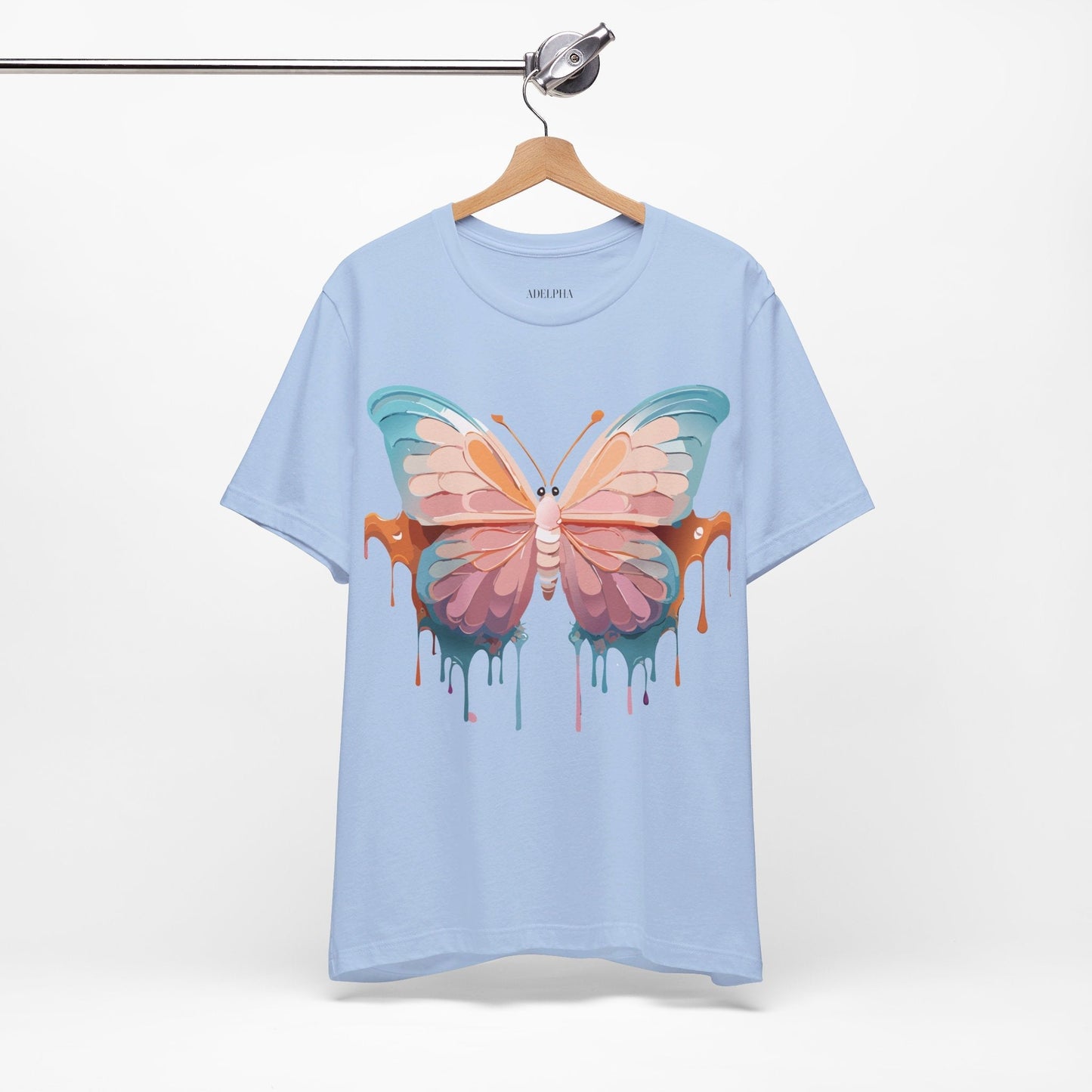 Adelpha Vintage Inspired Graphic Tee Unisex Short Sleeve Shirt