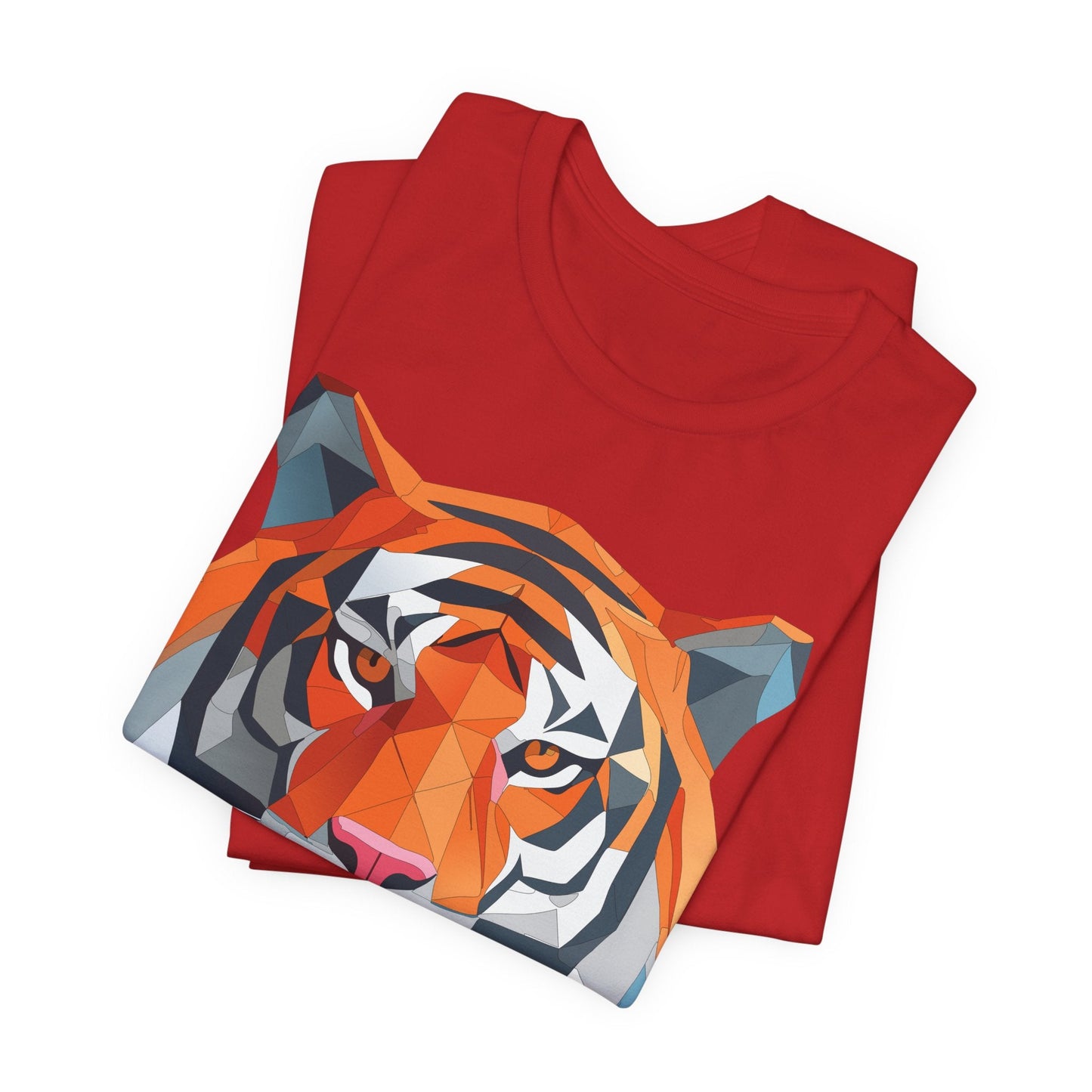 Unisex Animal Artwork Tee Shirt With Wild Animals Design For Everyday Wear And Comfort
