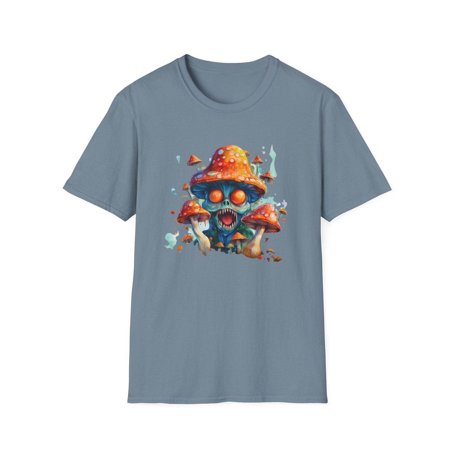 Mashroom Tee Shirt Unisex Softstyle 64000 Graphic Tee Funny Mashroom Design Gift