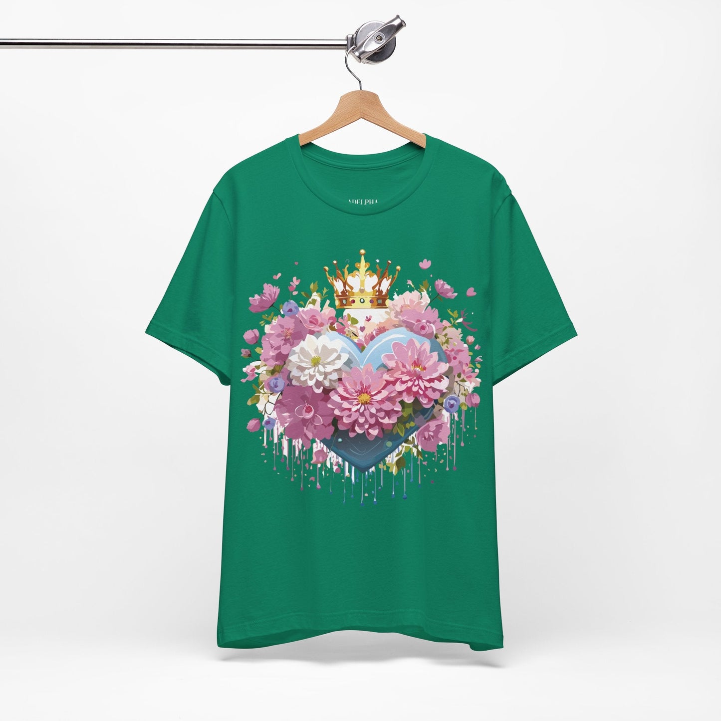 Valentine Graphic T Shirt Unisex Adelpha Vintage Inspired Artwork Tee Premium Short Sleeve