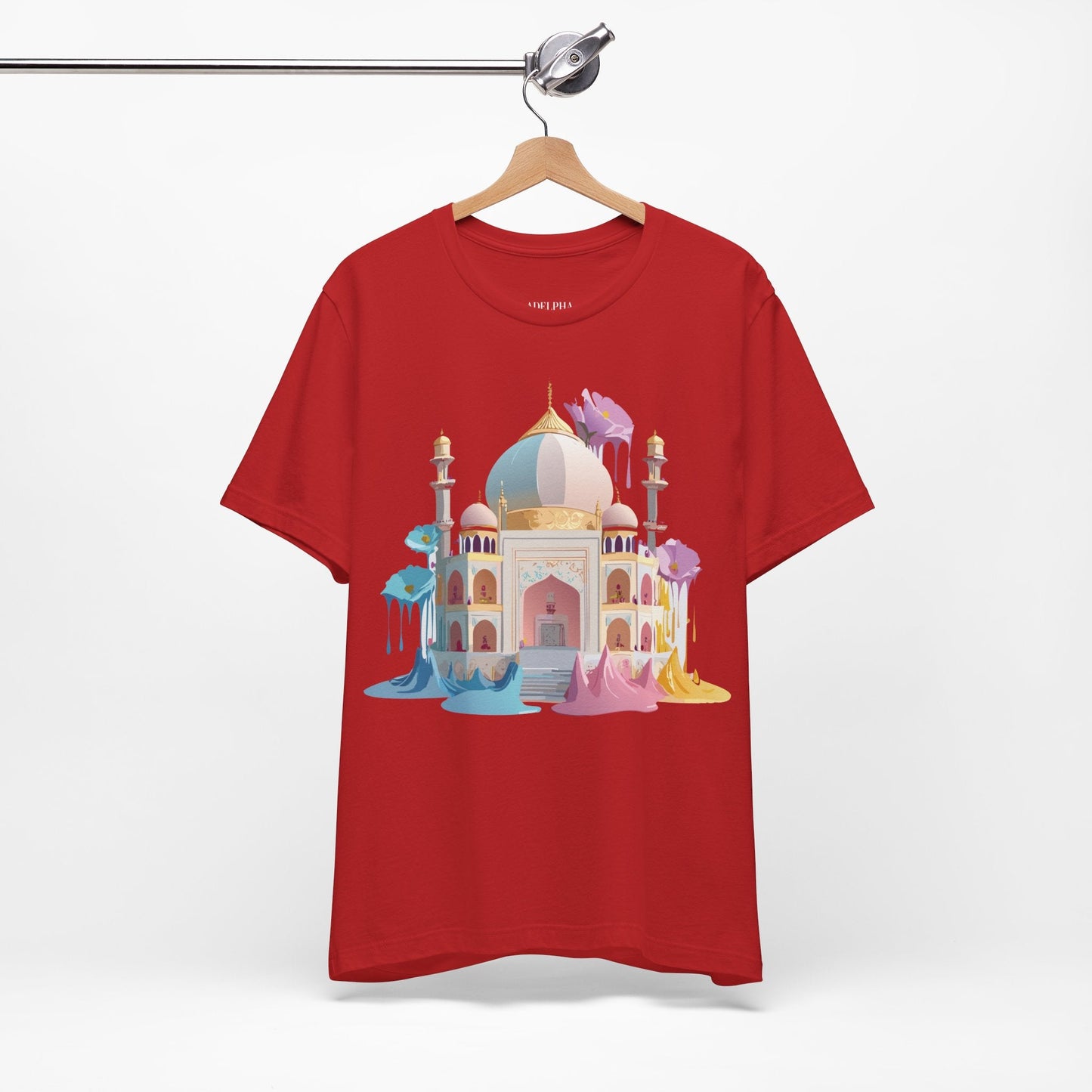 Tourist Shirt With Bukhara Graphic Tee Unisex Short Sleeve Art Design By Adelpha