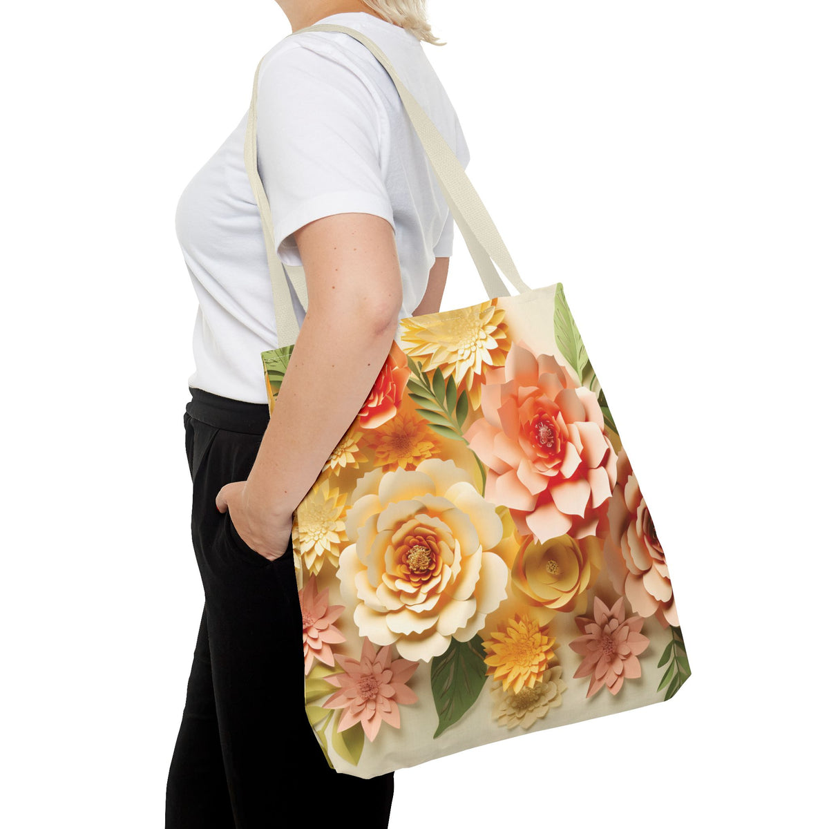 Floral Canvas Bag