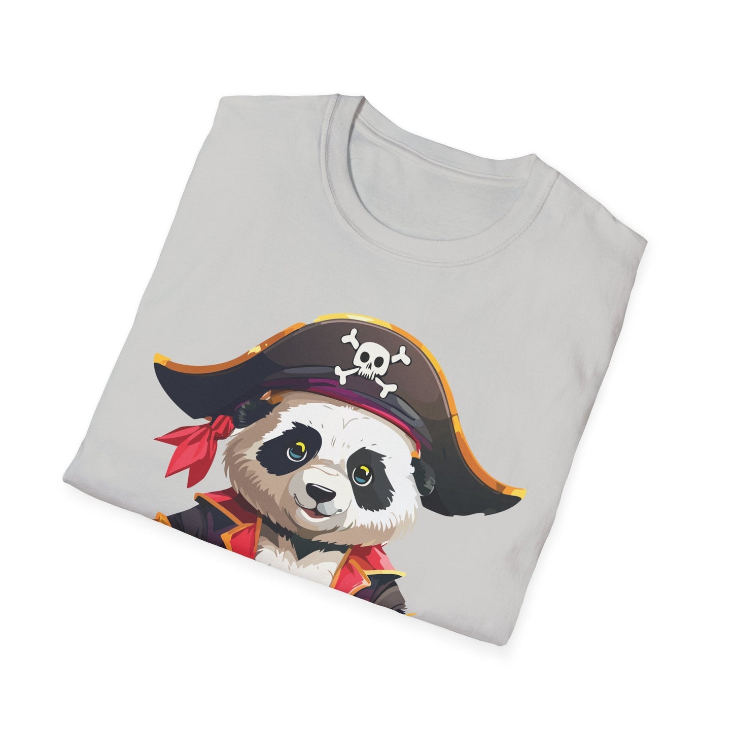 Panda Shirt Unisex Panda Tee Softstyle 64000 Gildan 100 Percent Cotton Animal Tee