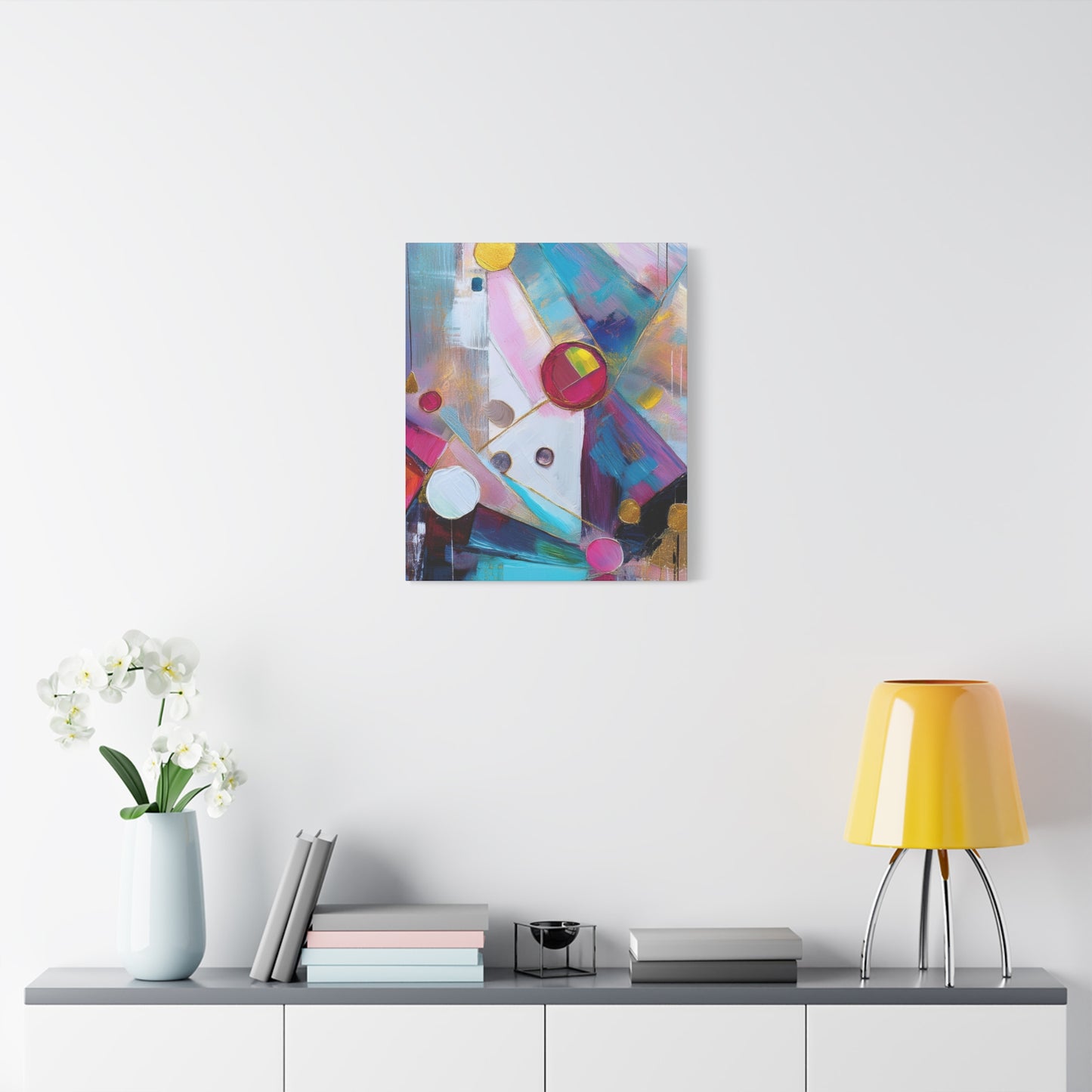 Abstract Oil Painting Print Canvas 20x24,20x30,24x30 24x32,24x36,30x40 32x48,36x48,40x60 Pine-Wood Inner Frame ABS-170