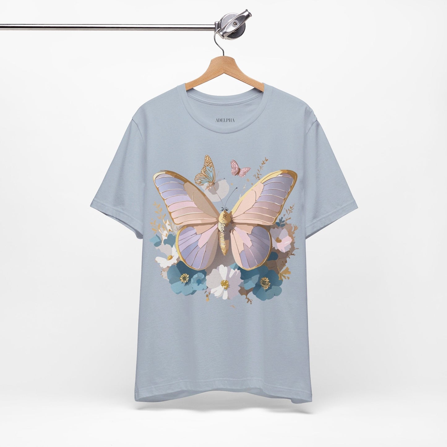 Adelpha Graphic Butterfly Shirt Unisex Jersey Short Sleeve Tee
