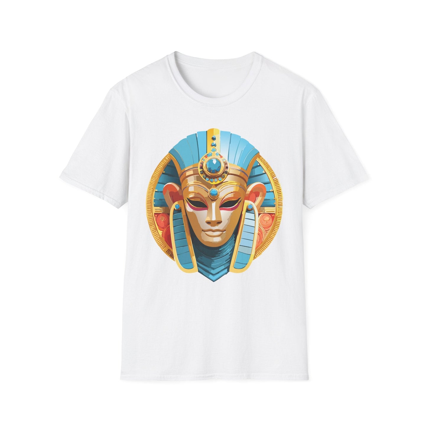 Mask Tee Shirt Unisex Softstyle Short Sleeve Art Design T Shirt 100 Percent Ring Spun Cotton