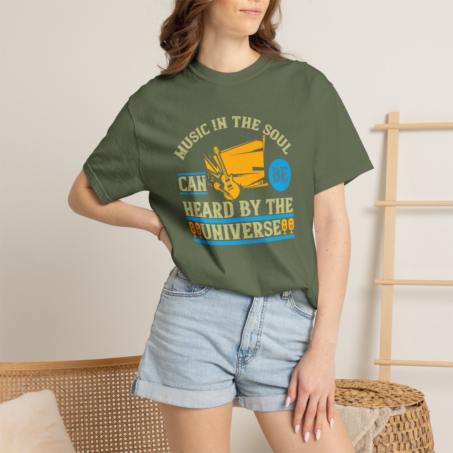 Music Graphic Design Unisex Cotton T-shirt m25
