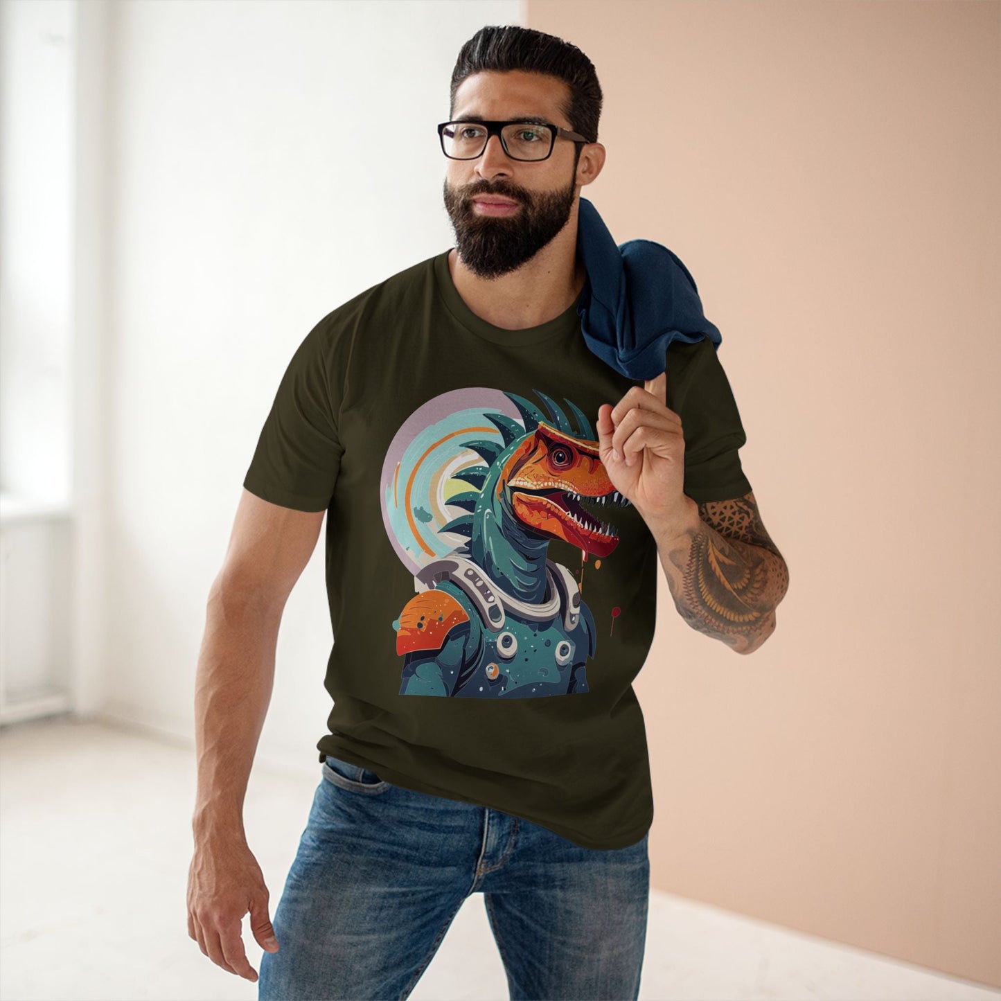 Aliens Graphic Unisex 100 Cotton Staple Tee 44